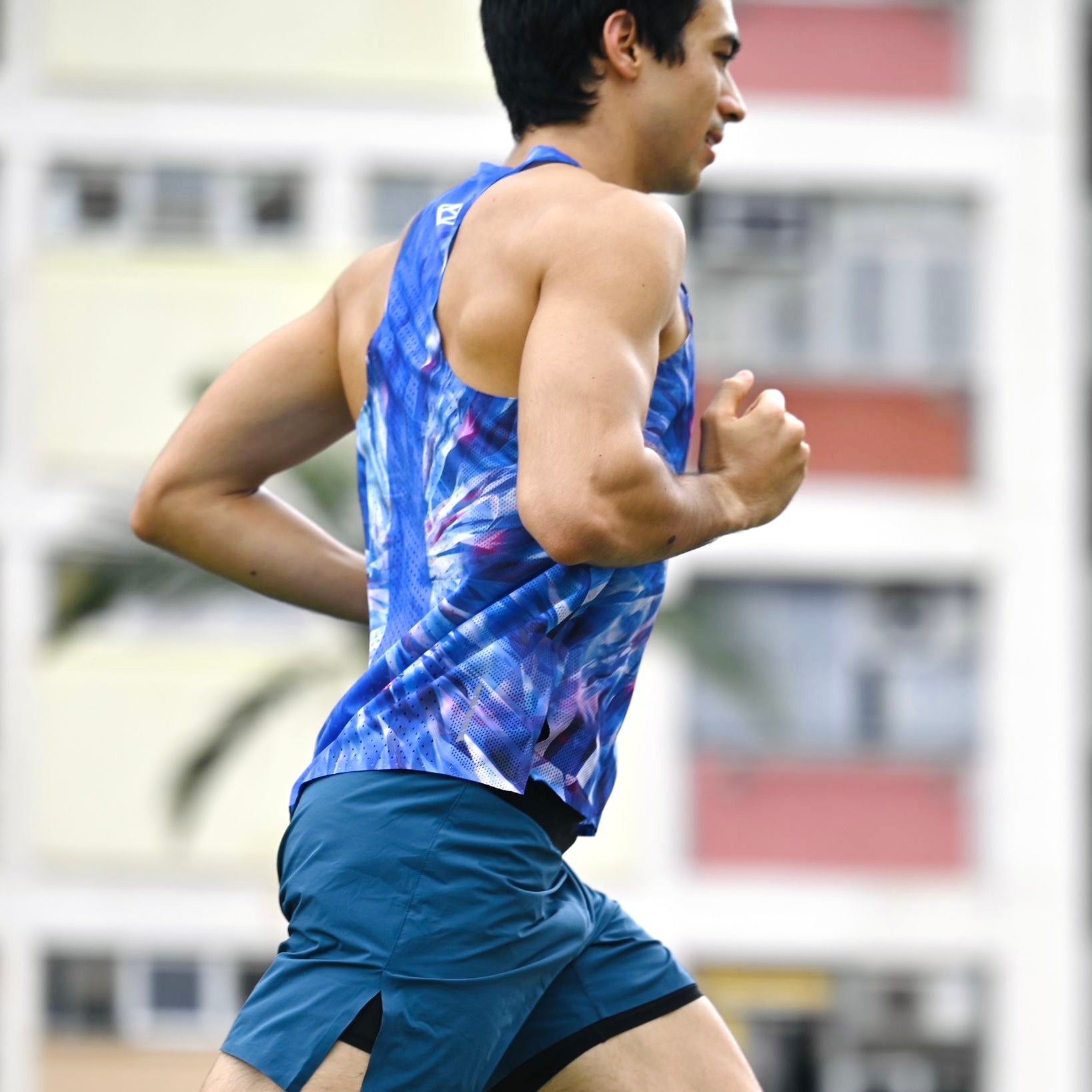 AKIV Elite Singlet Unisex | Blue Diamond