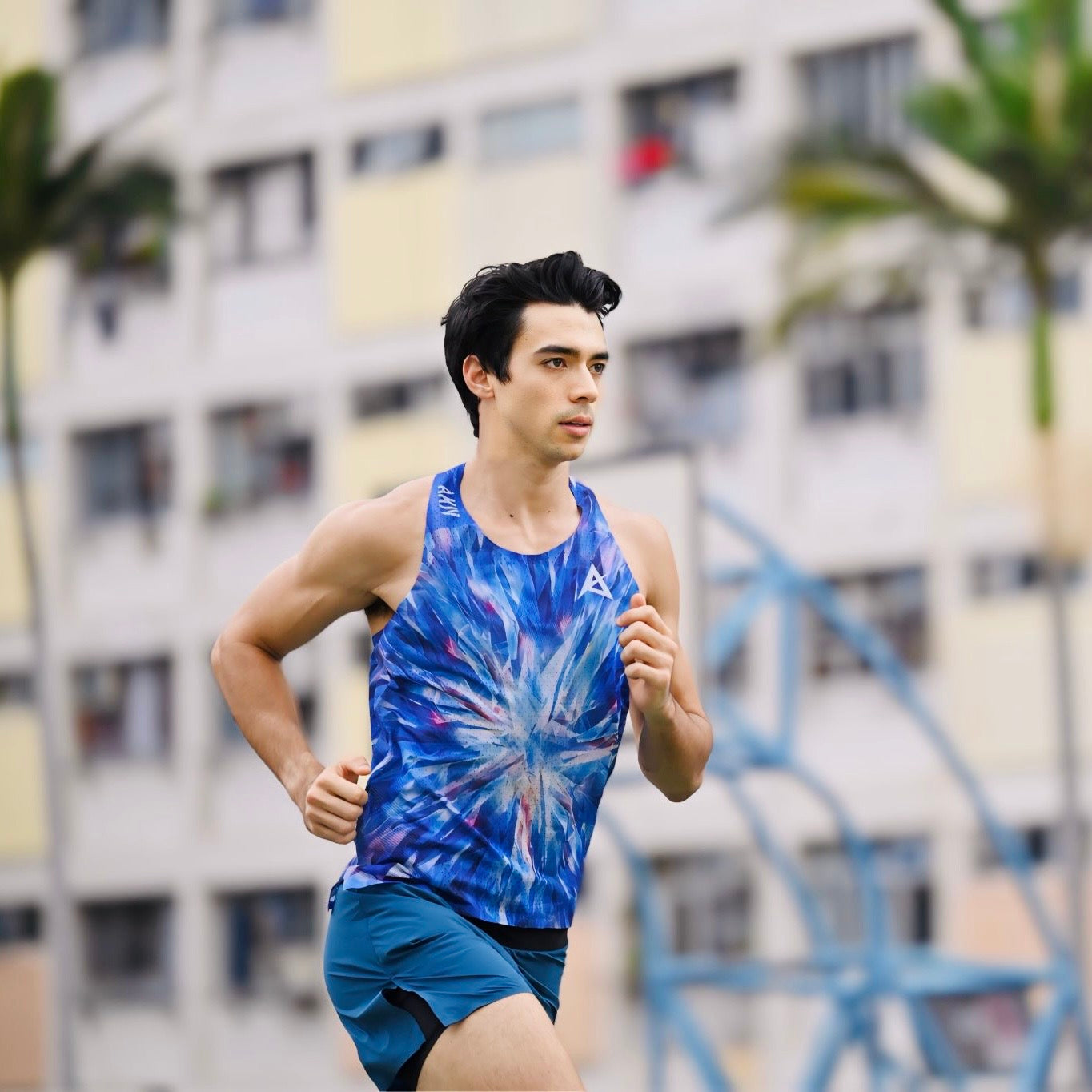 AKIV Elite Singlet Unisex | Blue Diamond