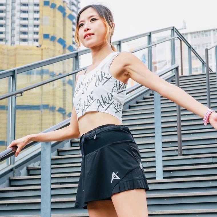 AKIV 2 in 1 Motion Pleat Skort | Black
AKIV 2 in 1 百褶裙褲 | 黑色