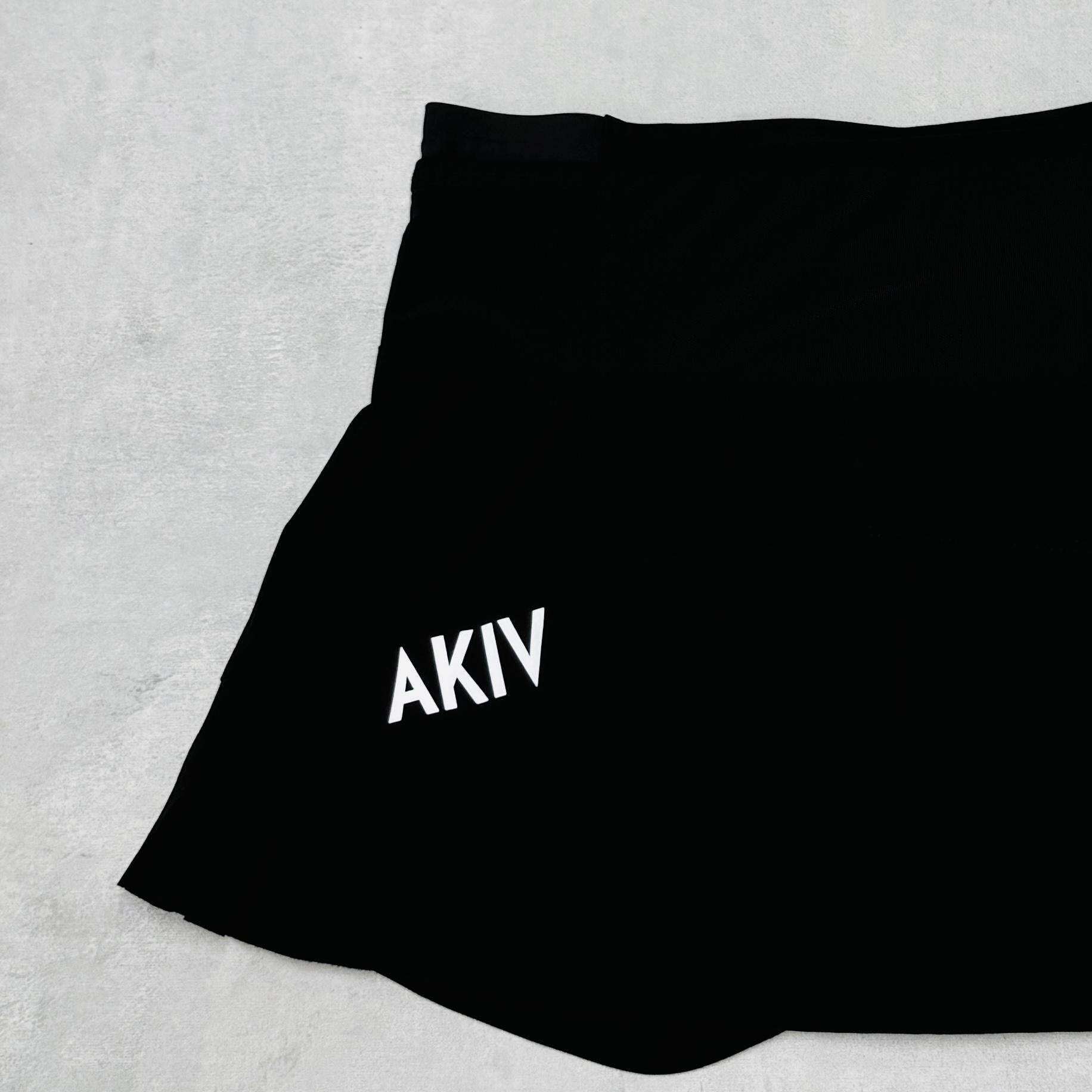 AKIV 2 in 1 Motion Pleat Skort | Black
AKIV 2 in 1 百褶裙褲 | 黑色