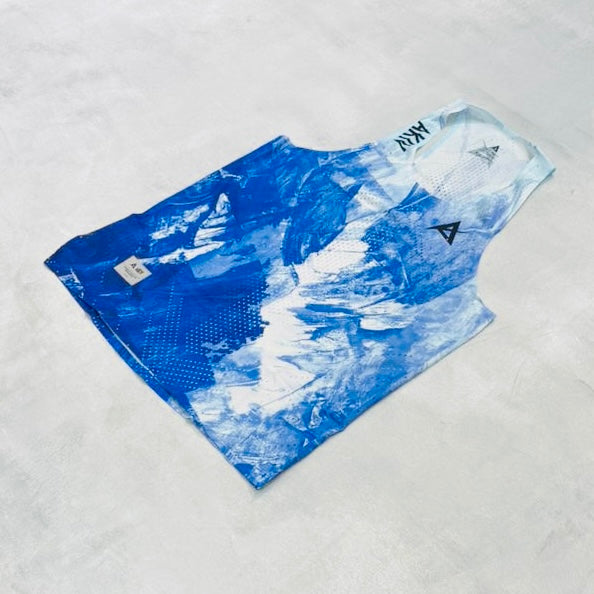 AKIV AeroPro Singlet Unisex | Arctic Flash
AKIV 空力競速背心男女款 | 極地閃流