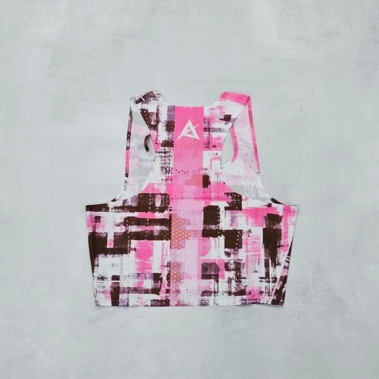AKIV AeroPro Top Women | Sakura Plaid Dream
AKIV 空力競速短版背心女裝 | 櫻粉夢格