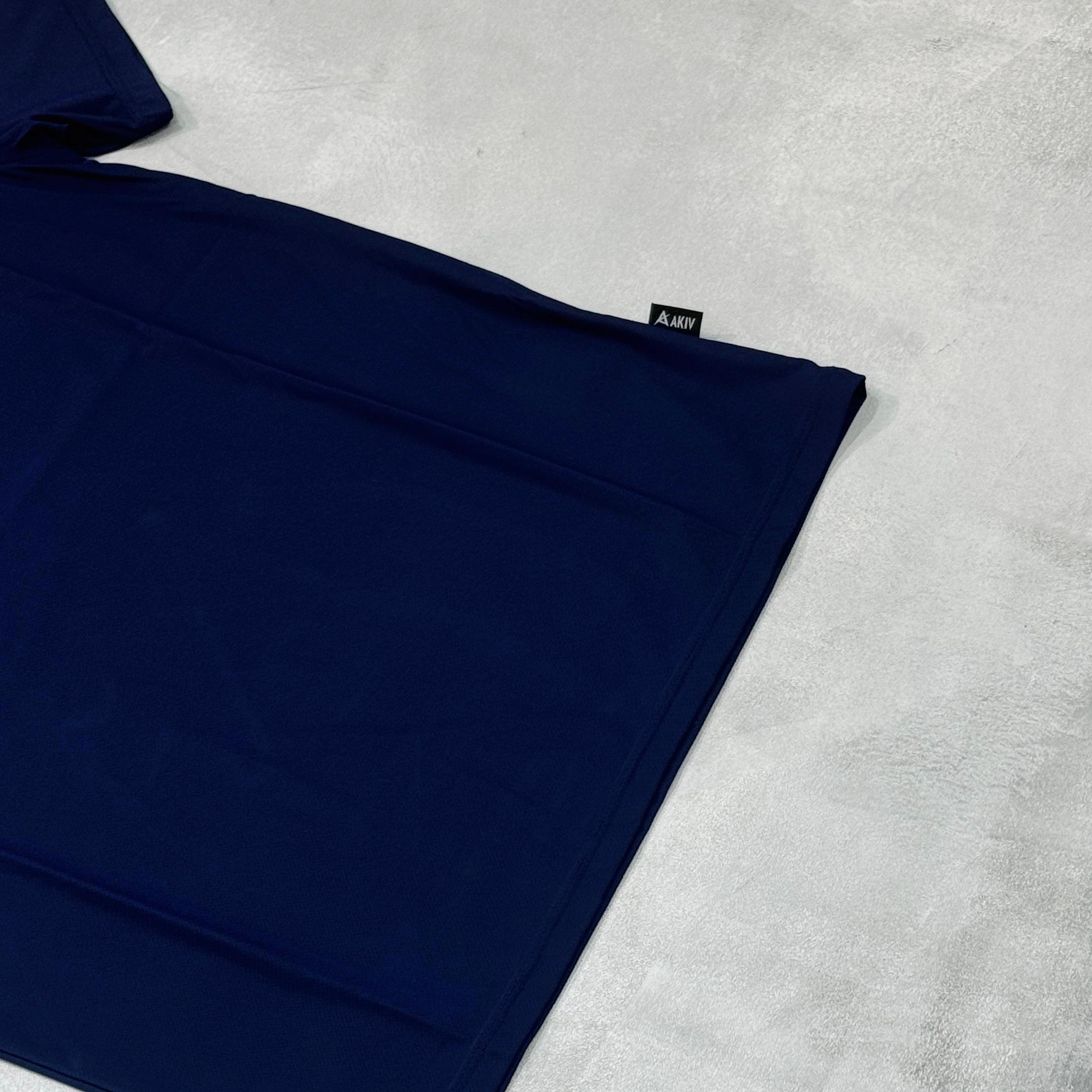 AKIV Chill Touch Quick Dry Tee | Navy Blue
AKIV 冰涼觸感跑步T恤 | 藍色