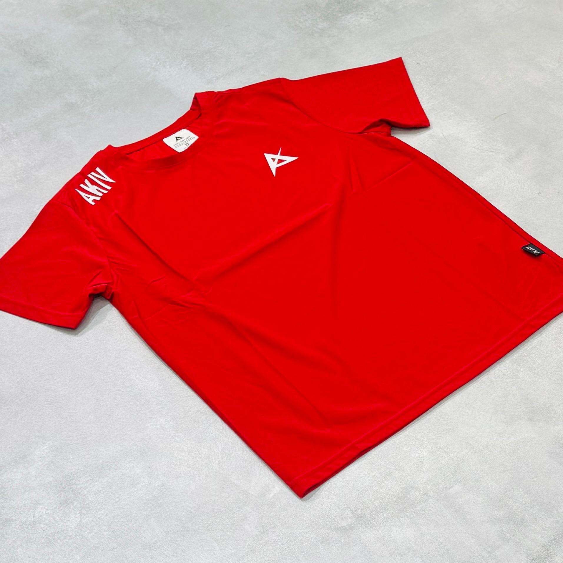 AKIV Chill Touch Quick Dry Tee | Red
AKIV 冰涼觸感跑步T恤 | 紅色