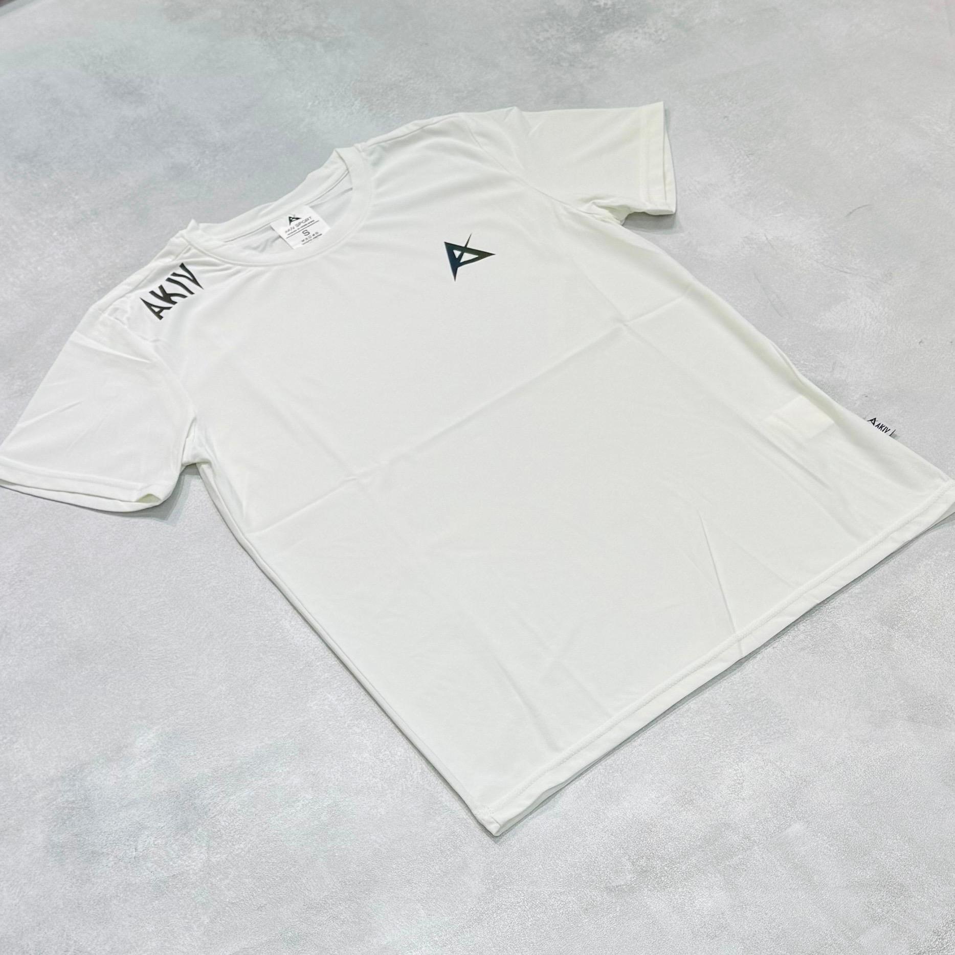 AKIV Chill Touch Quick Dry Tee | White
AKIV 冰涼觸感跑步T恤 | 白色