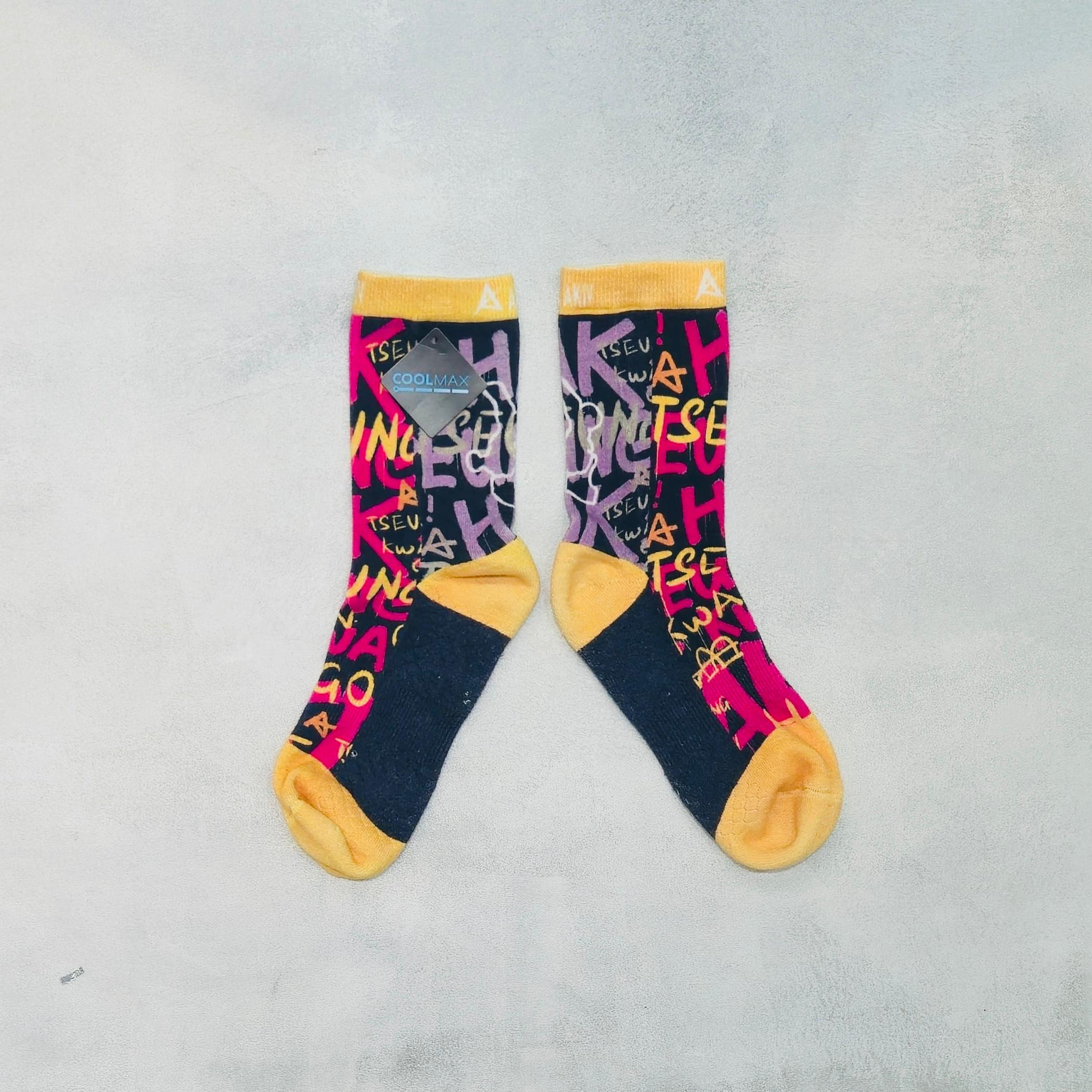 AKIV 高筒Coolmax輕氣墊跑步襪男女款 | 均碼 | 將軍澳