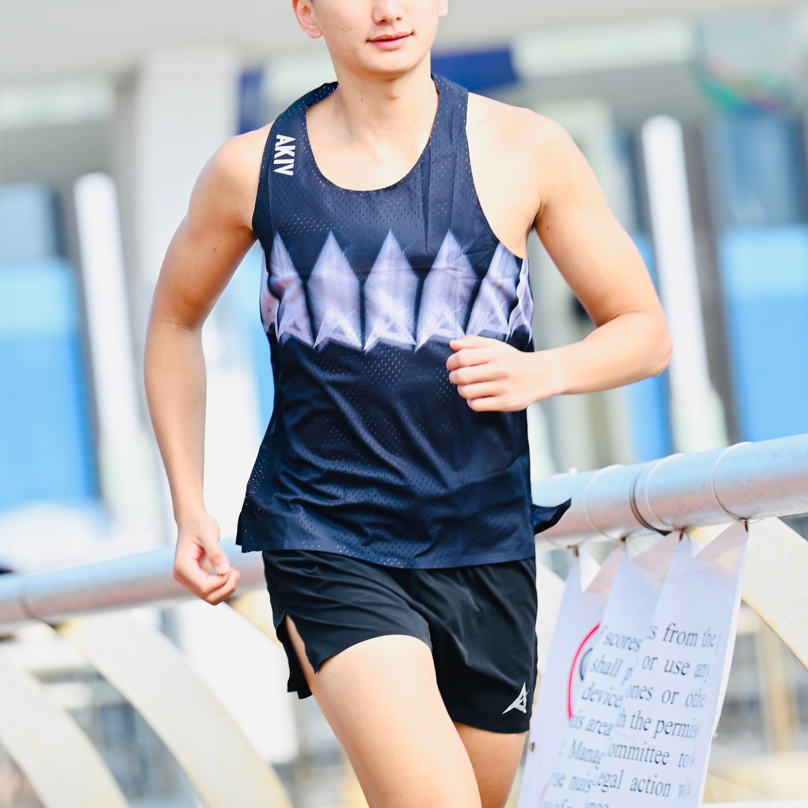 AKIV Elite Singlet Unisex | Flash Black