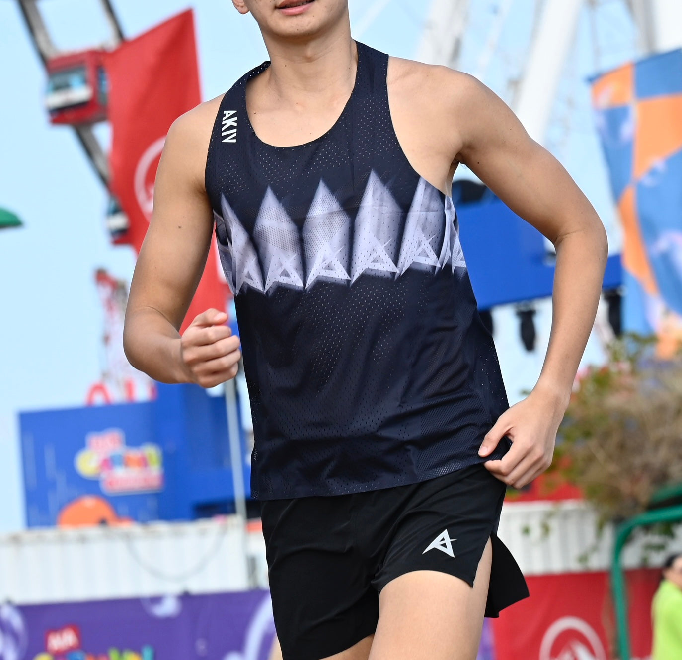 AKIV Elite Singlet Unisex | Flash Black