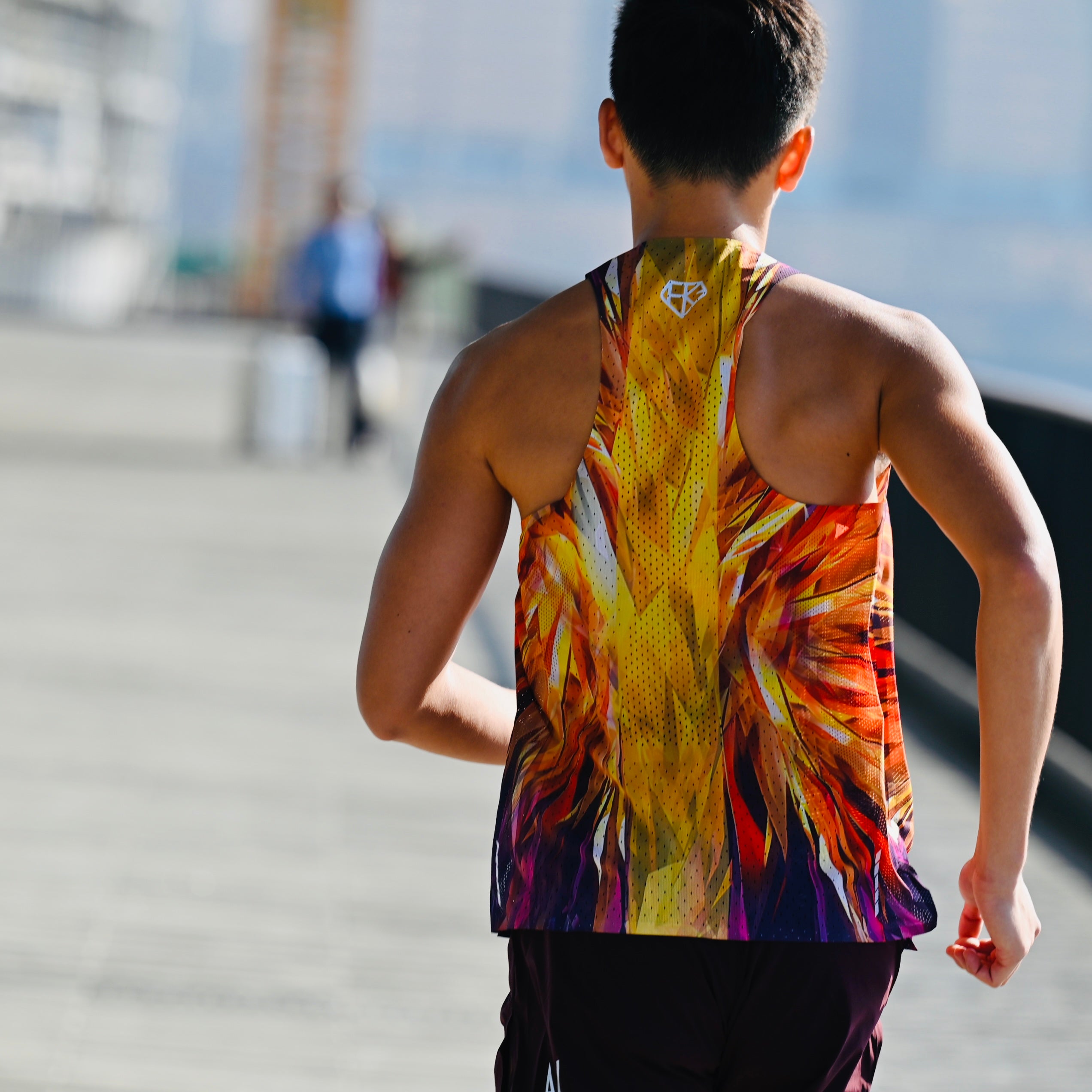 AKIV Elite Singlet Unisex | Gold Diamond