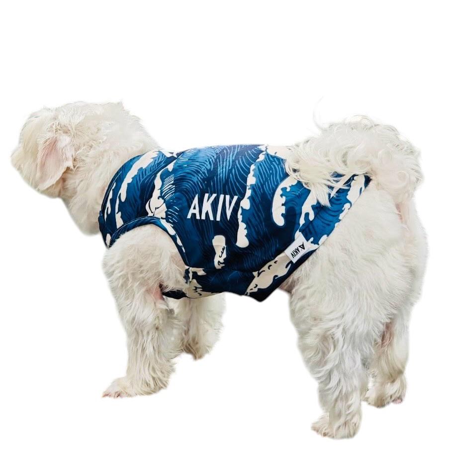 AKIV Dog Quick-Drying Vest | Dolphin Wave Realm
AKIV 狗狗快乾背心 | 白海豚浪境