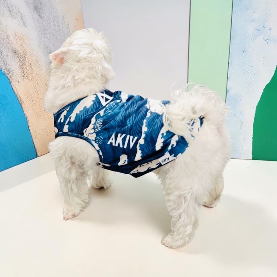 AKIV Dog Quick-Drying Vest | Dolphin Wave Realm
AKIV 狗狗快乾背心 | 白海豚浪境