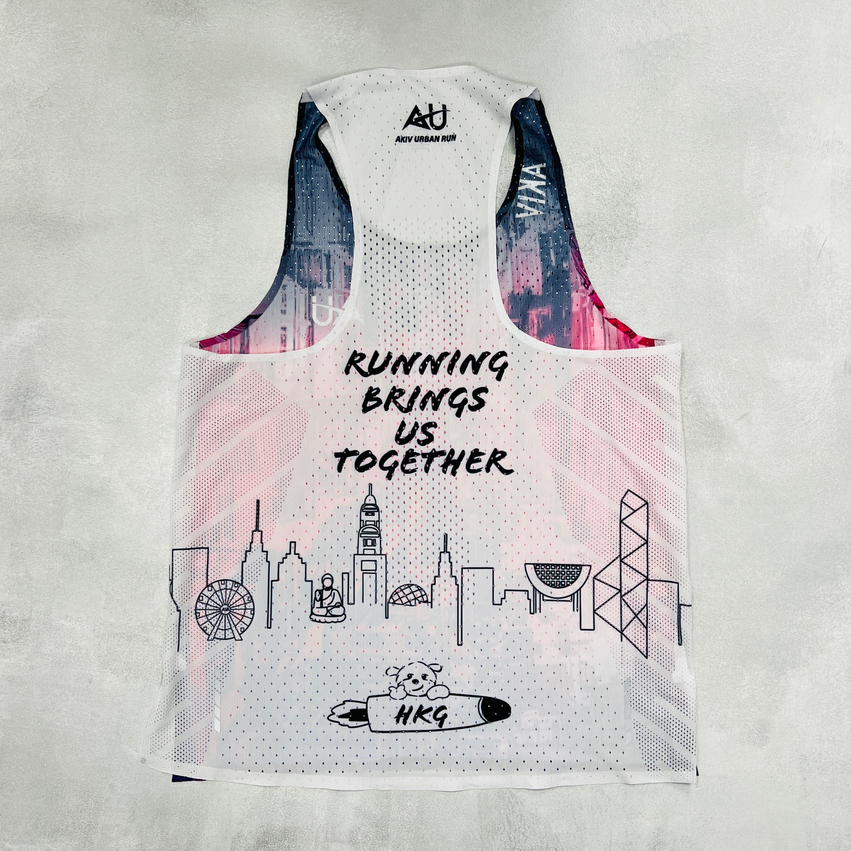 AKIV Elite Singlet Unisex | Urban Run Monster Building