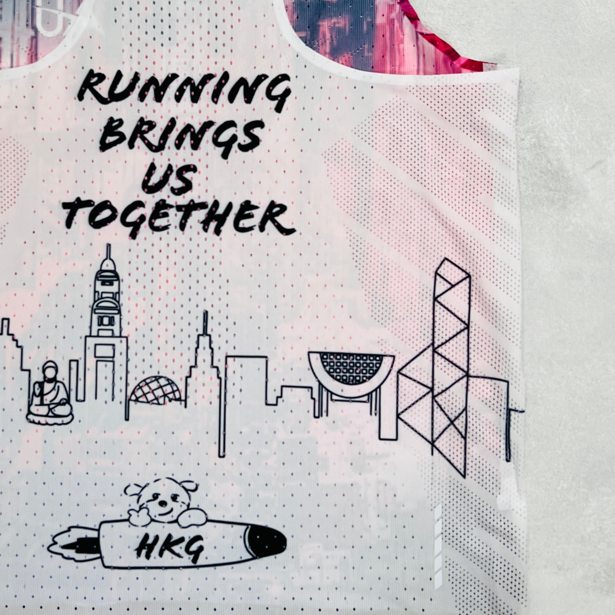 AKIV Elite Singlet Unisex | Urban Run Monster Building