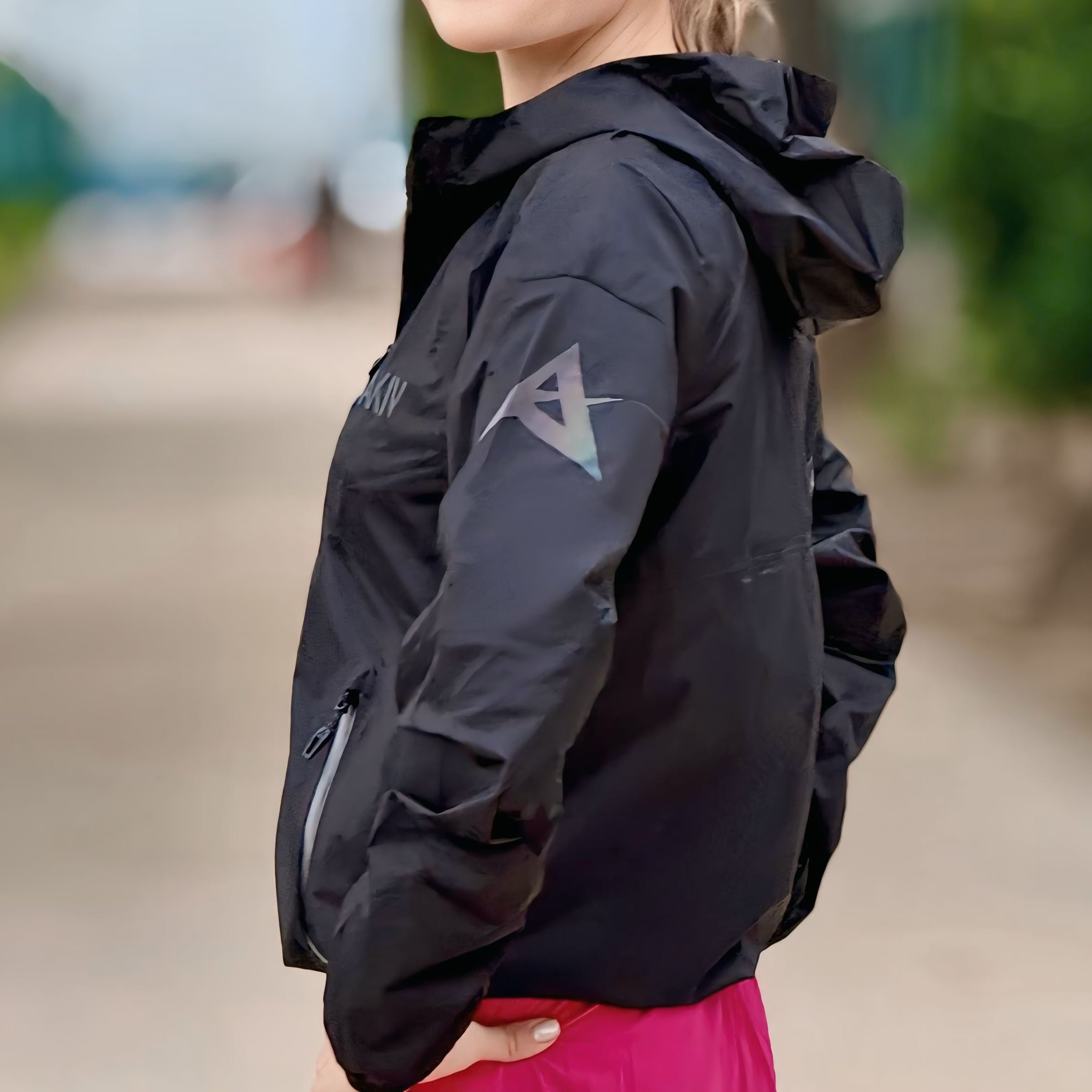 AKIV 雲跡 20K 機能收納式風褸男女款 | 黑色