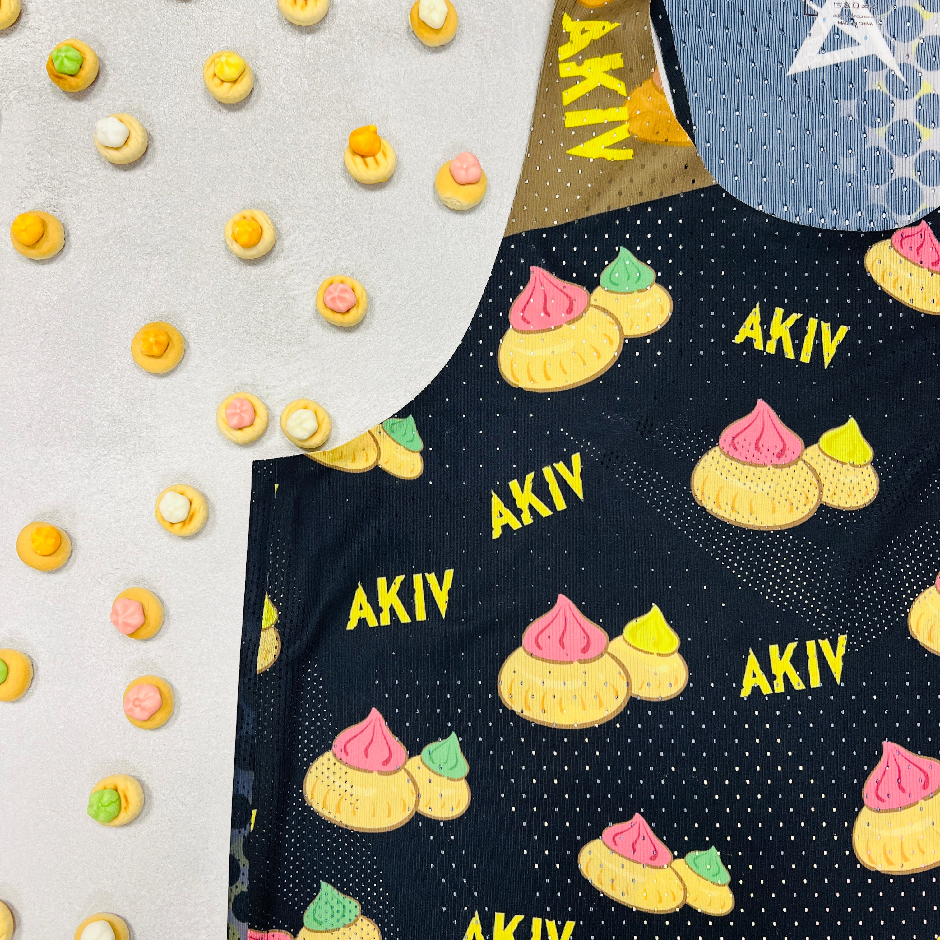 AKIV Elite Singlet Unisex | Iced Gem Biscuits