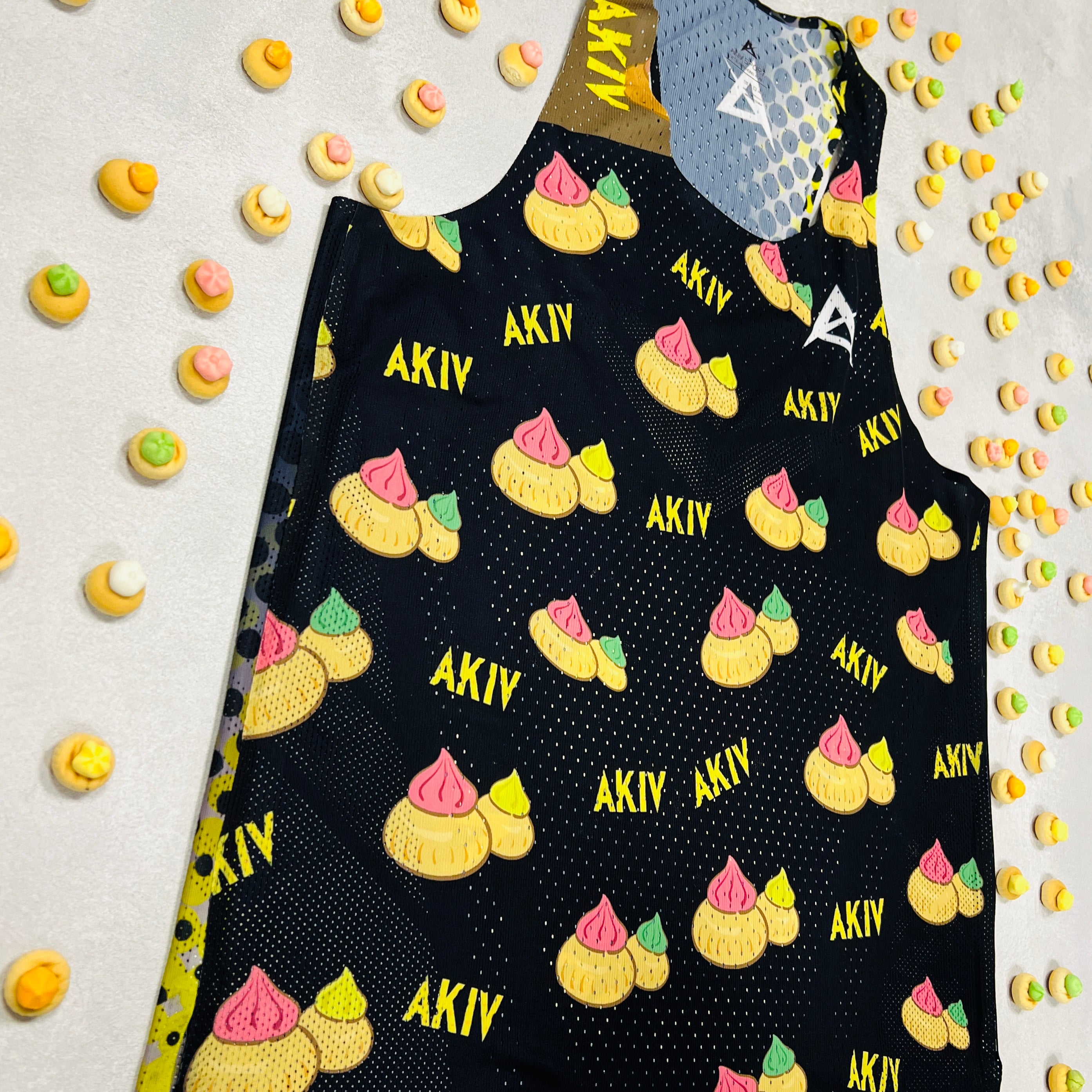 AKIV Elite Singlet Unisex | Iced Gem Biscuits