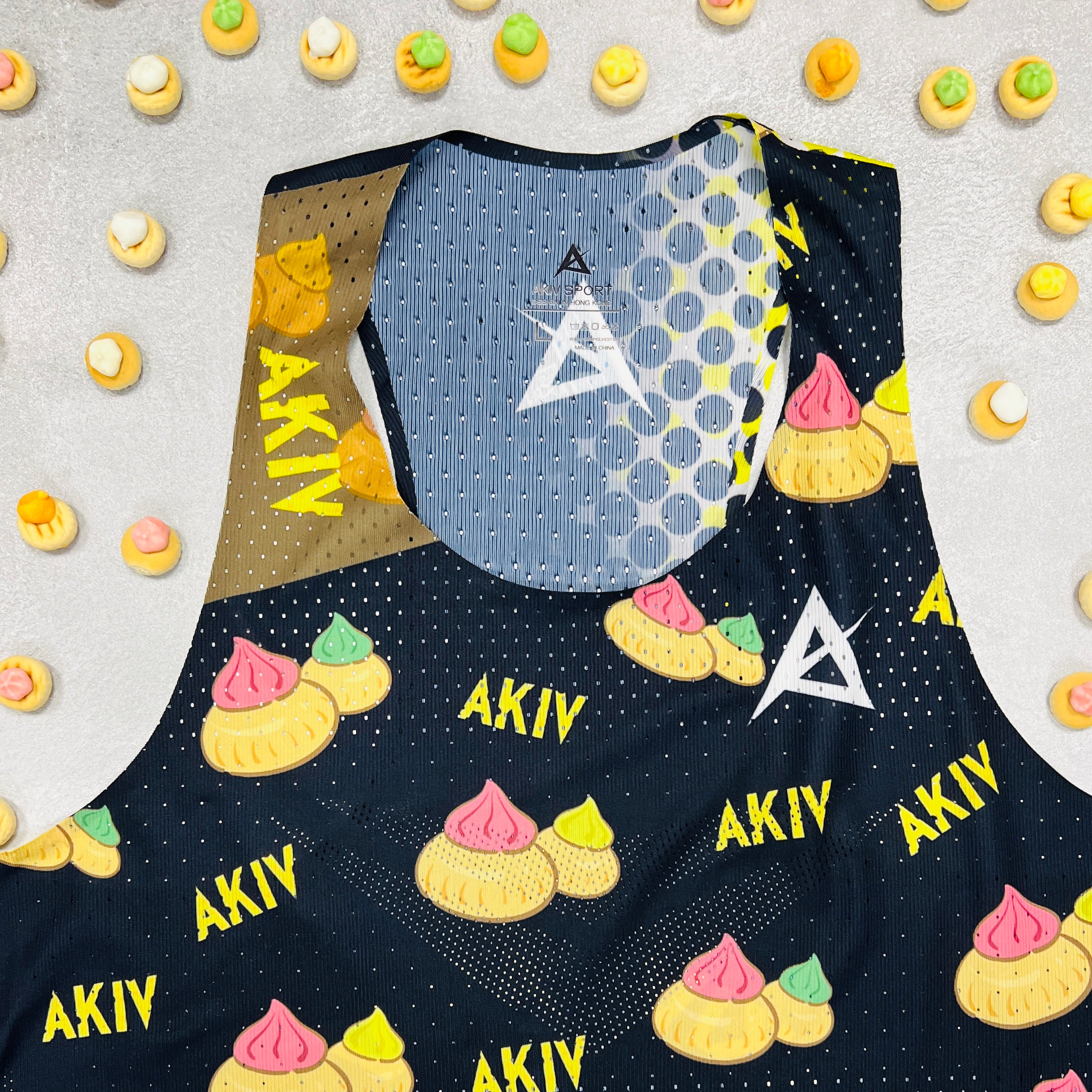 AKIV Elite Singlet Unisex | Iced Gem Biscuits