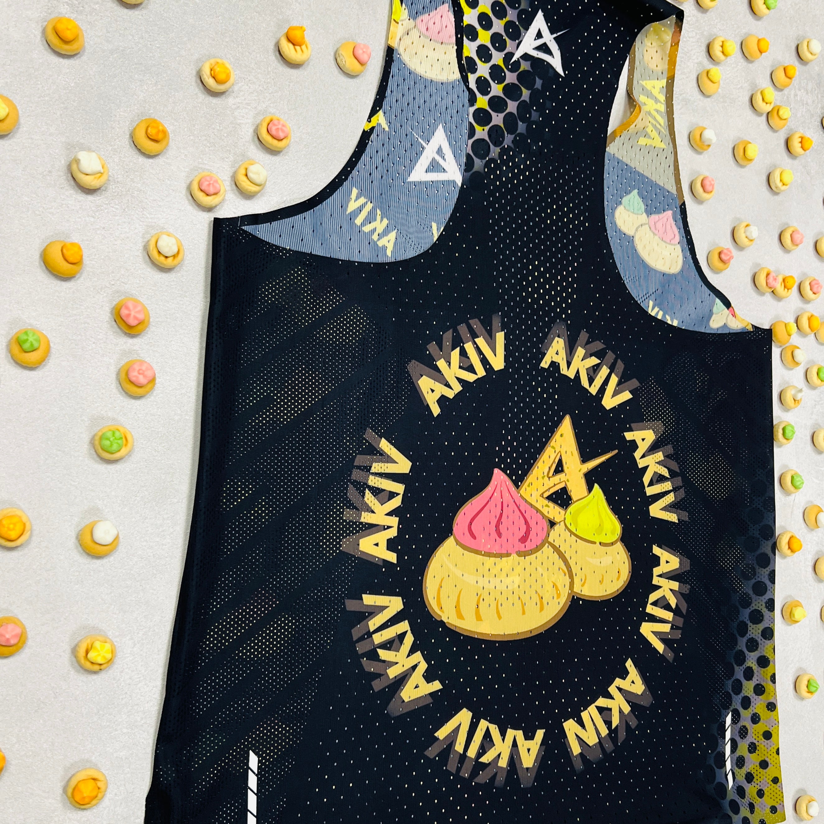 AKIV Elite Singlet Unisex | Iced Gem Biscuits