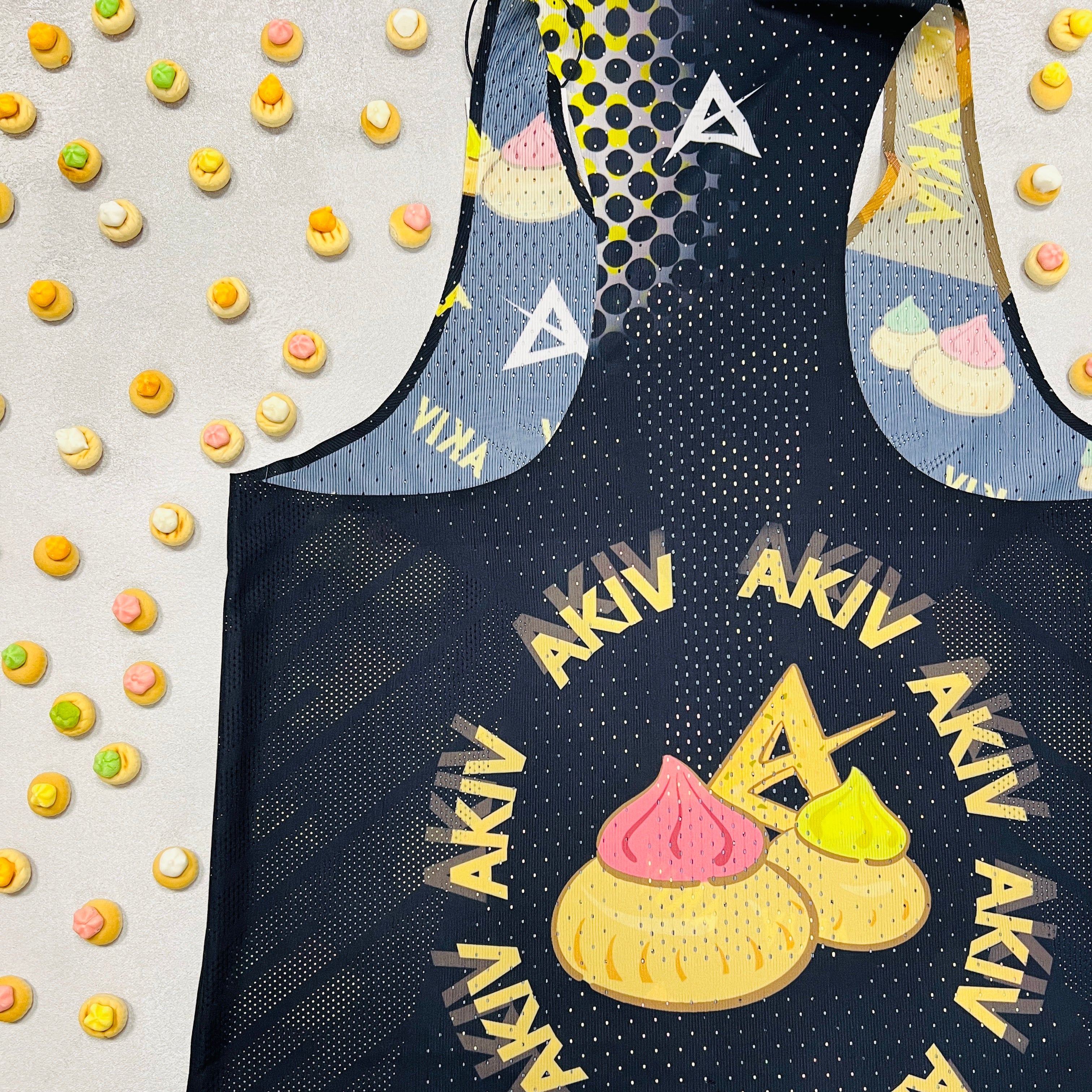AKIV Elite Singlet Unisex | Iced Gem Biscuits