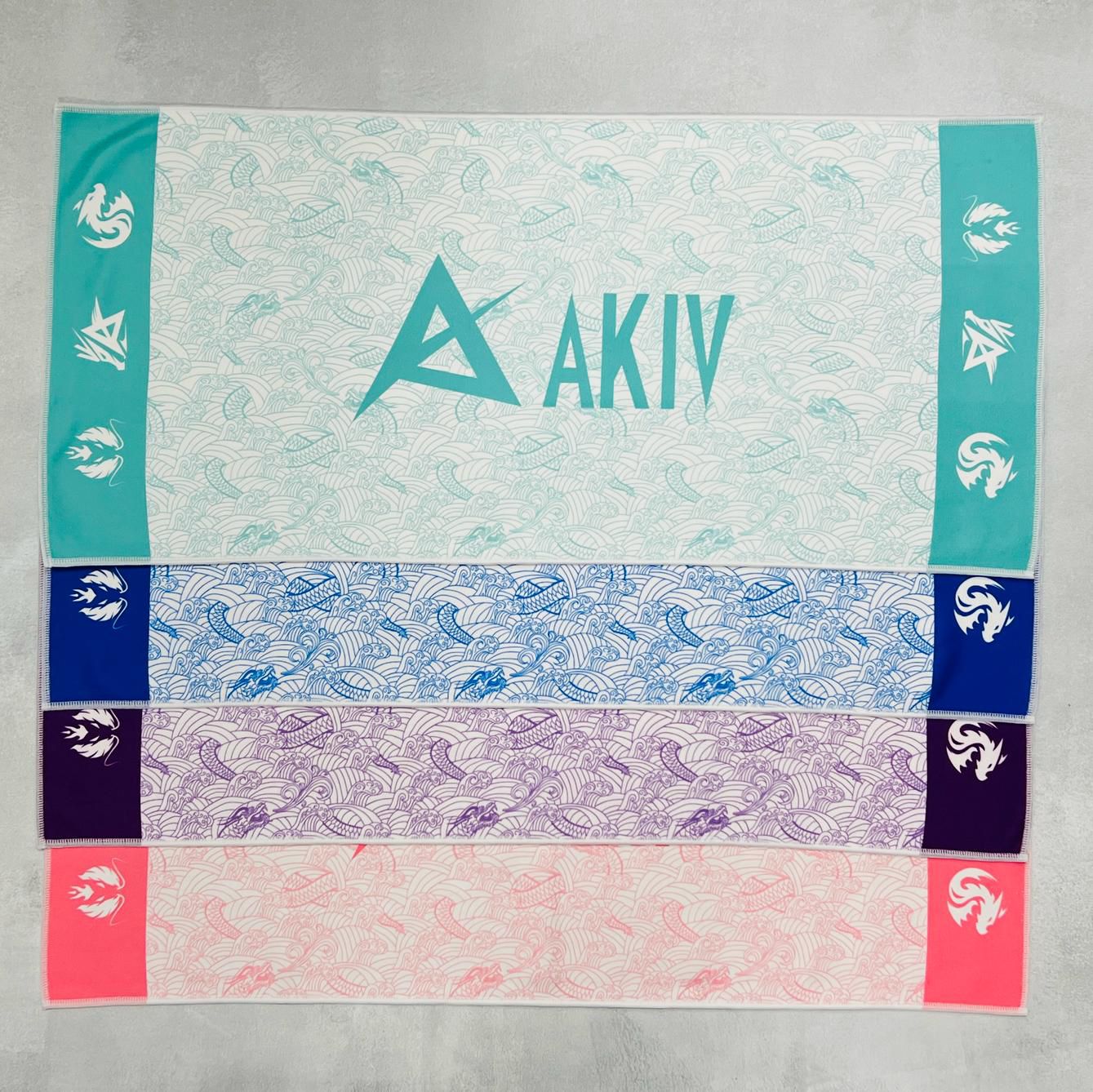 AKIV 龍年版吸汗毛巾