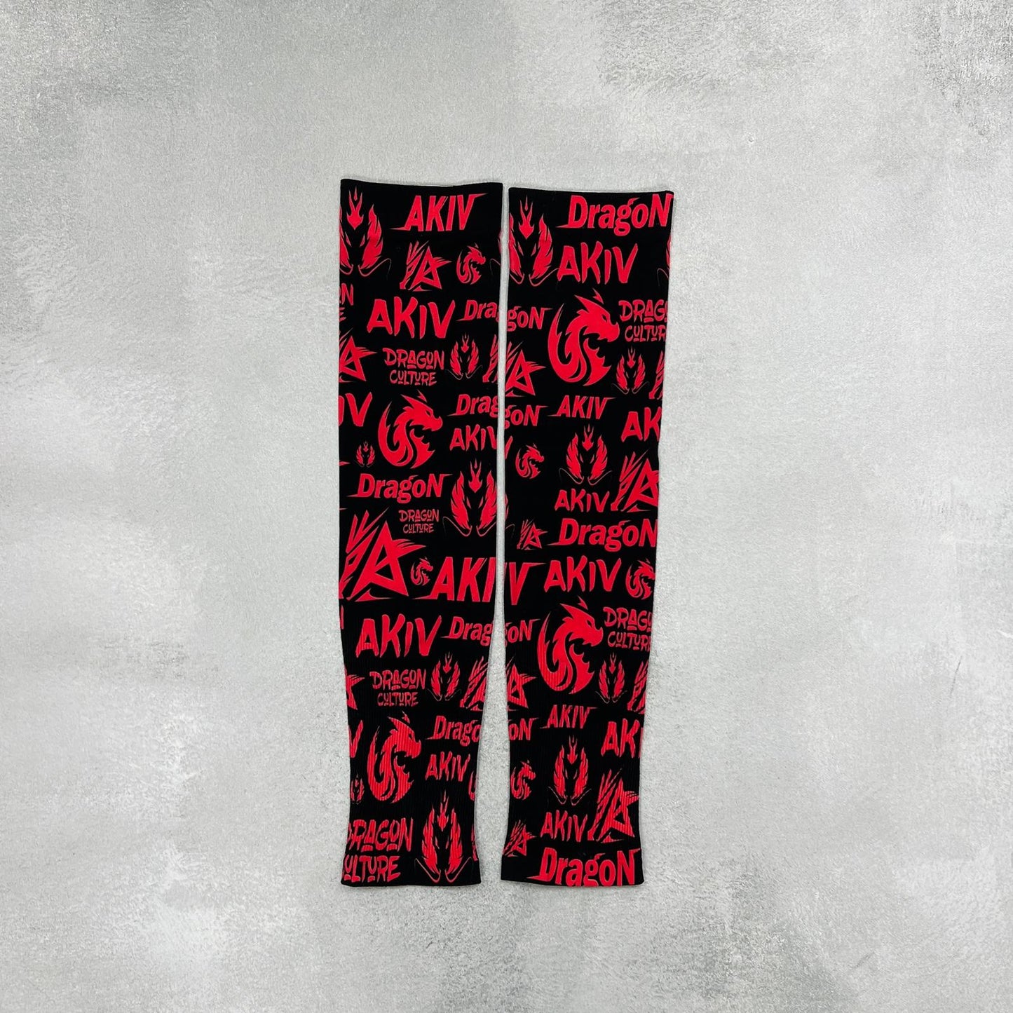 AKIV Lightweight Quick Dry Running Sleeves | Dragon Series