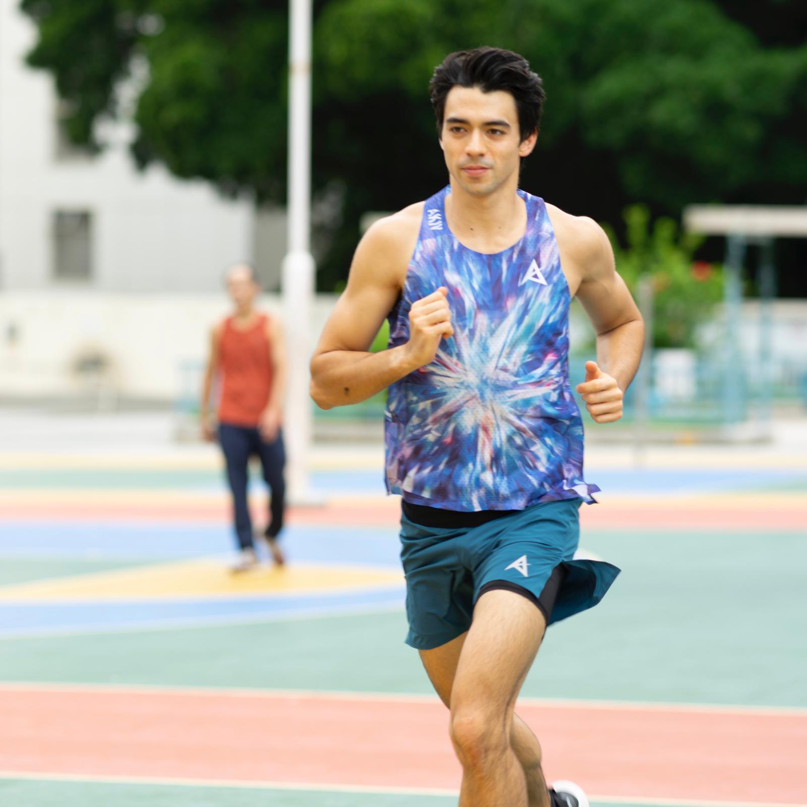 AKIV Elite Singlet Unisex | Blue Diamond