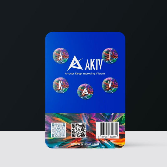 AKIV High-Strength Magnetic Runnap | Crystals Diamond | Special Edition AKIV強磁力號碼布扣 |彩鑽|特別版