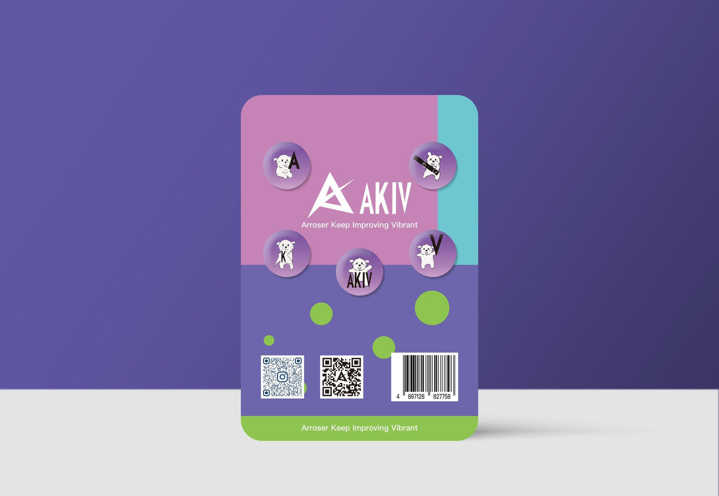 AKIV Runnap | Barry Series AKIV號碼布扣|Barry系列
