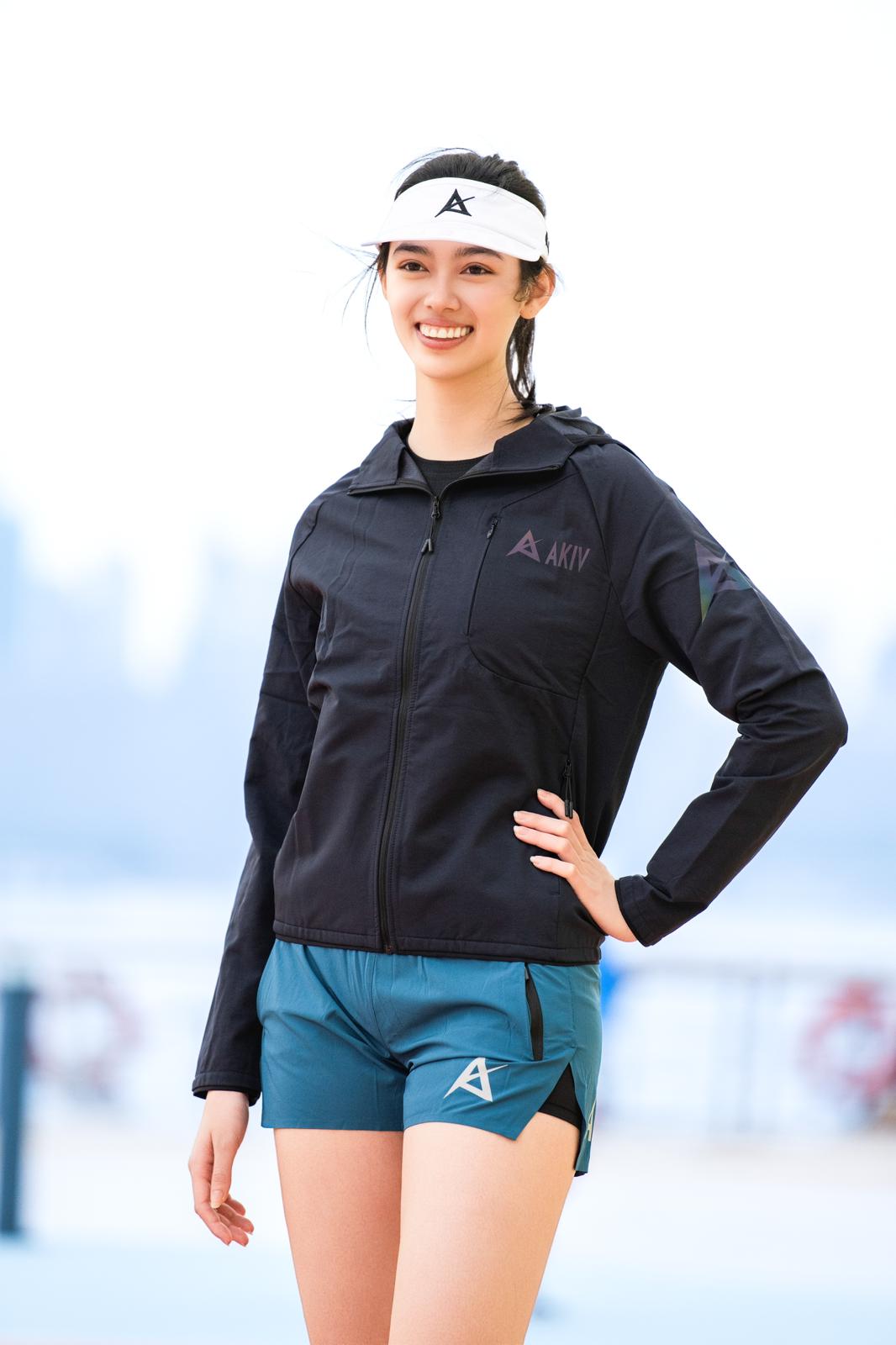 AKIV 2-in-1 Trail Running Shorts Women | Inner Tight | Blue