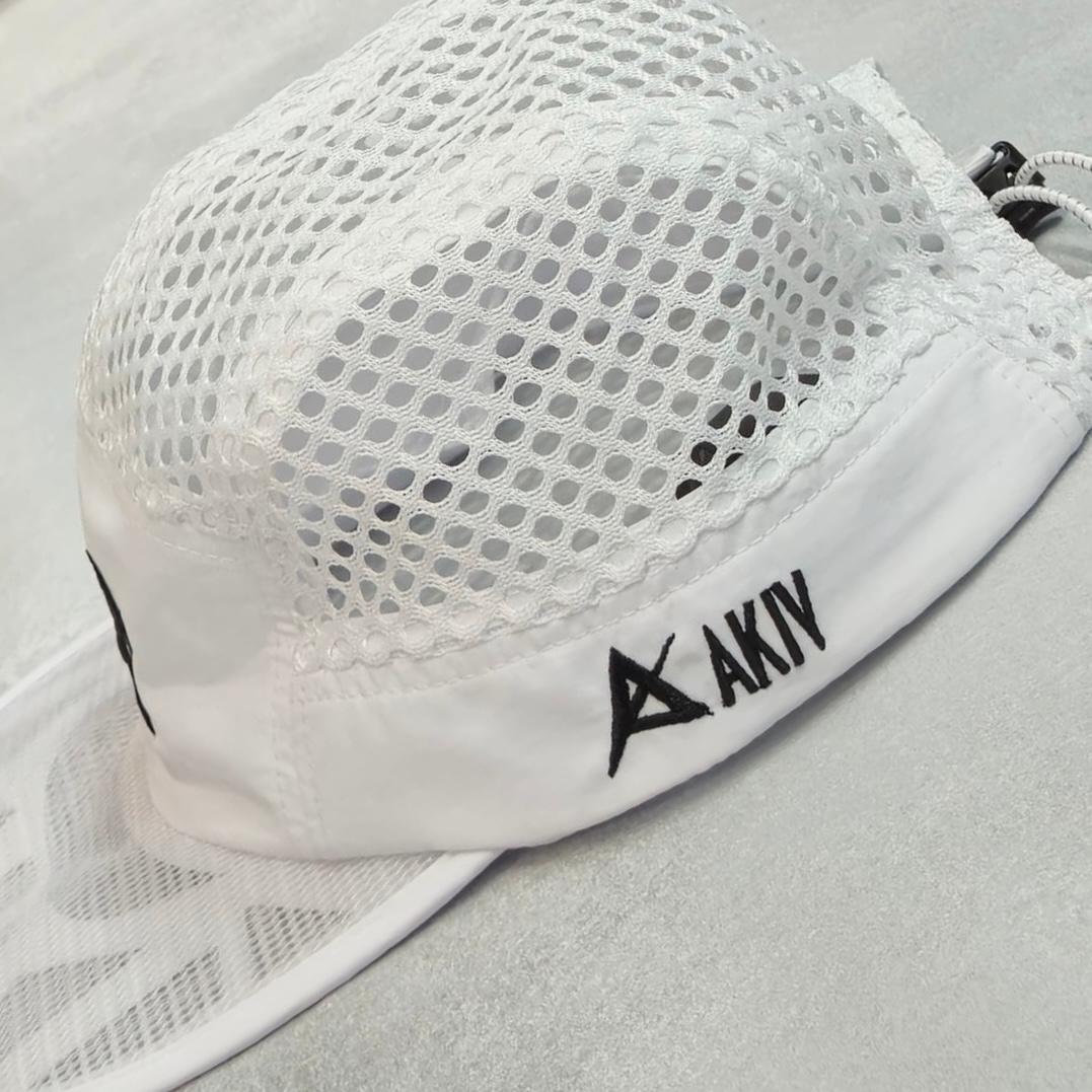 AKIV Running Pro Breathable Mesh Cap | Foldable | White
AKIV 輕盈透汗透氣網跑步帽 | 可摺疊 | 白色