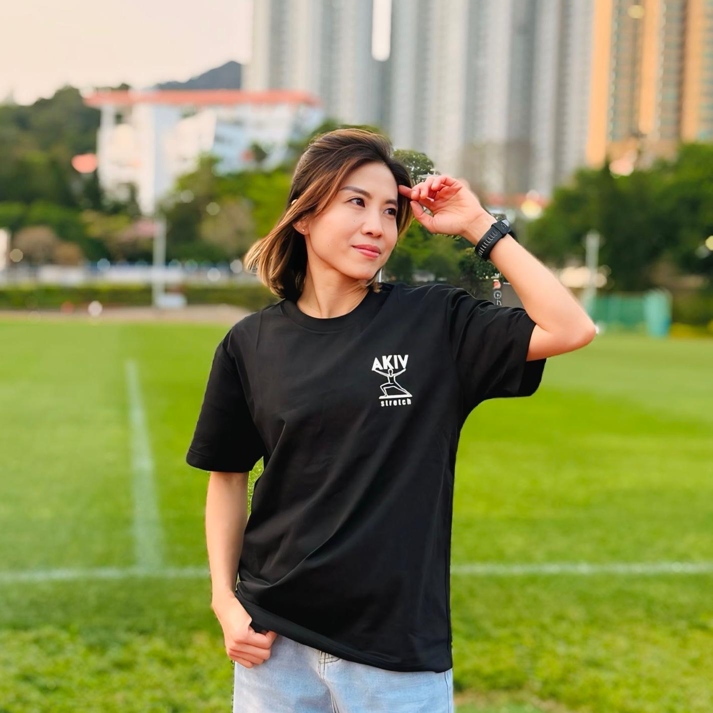 AKIV Cotton T-Shirt Unisex | Stretch
AKIV 棉質休閒款短袖T恤 | 伸展款