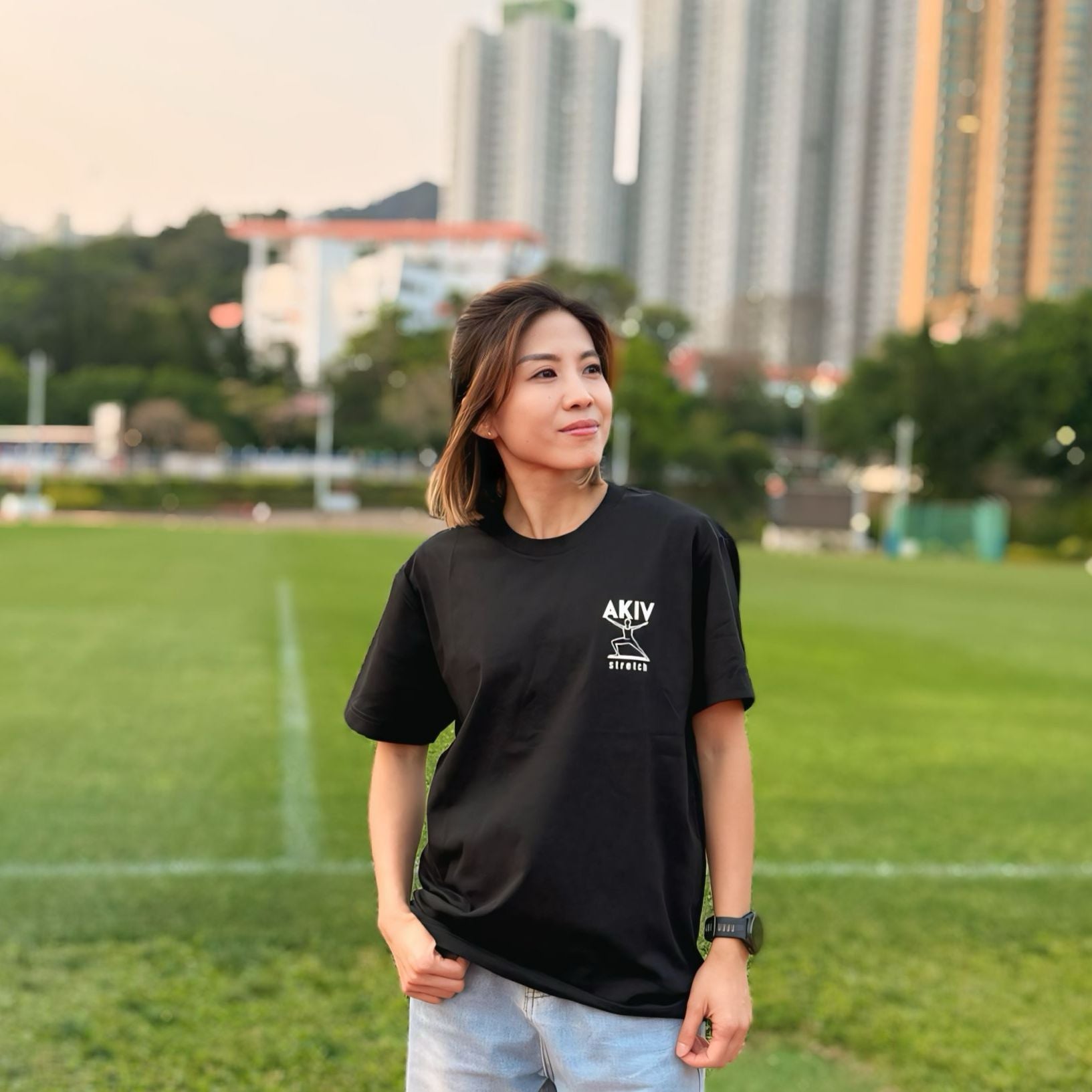 AKIV Cotton T-Shirt Unisex | Stretch
AKIV 棉質休閒款短袖T恤 | 伸展款