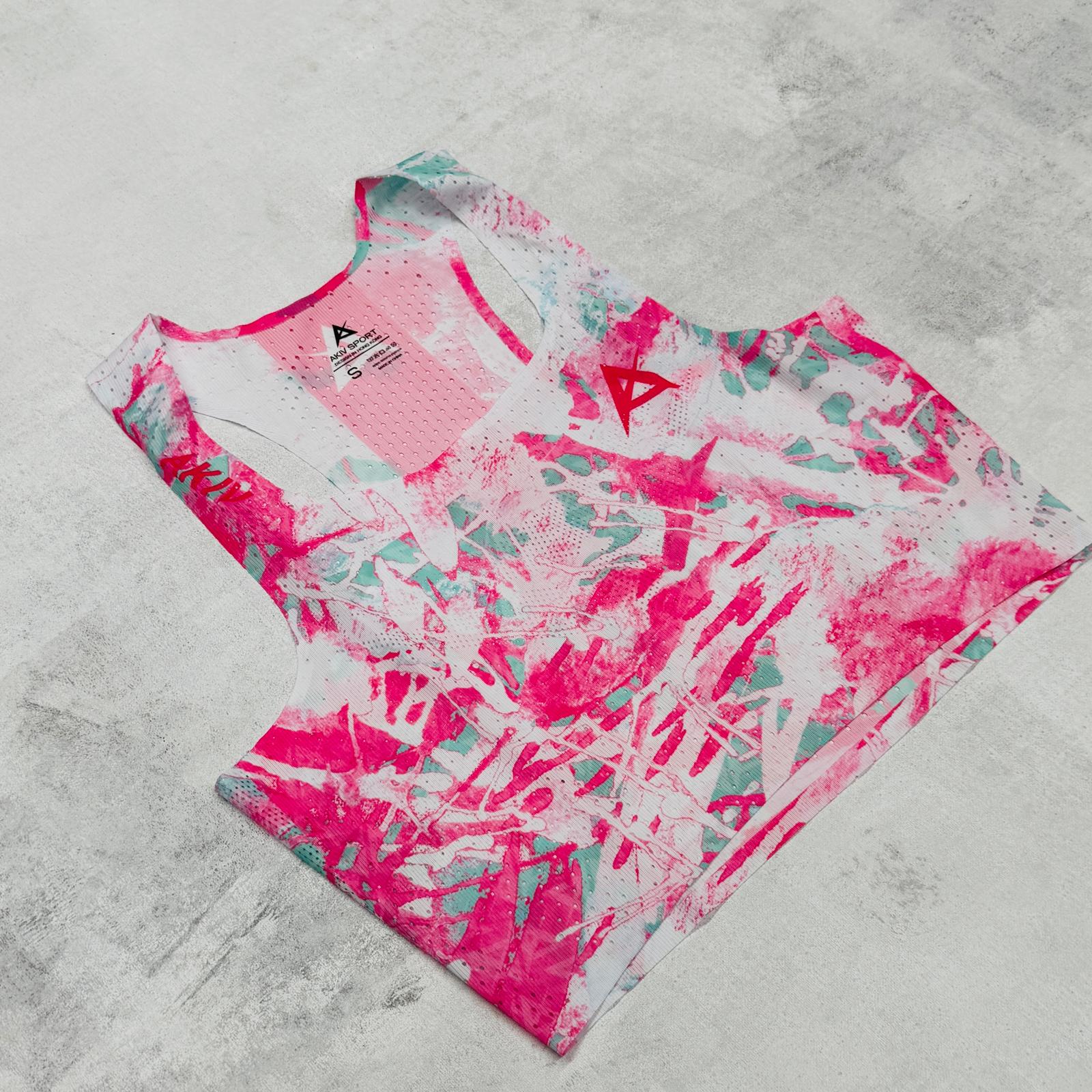 AKIV Elite Top Women | Spring Blossom Dream
AKIV 精英比賽短版背心女裝 | 春櫻醉影