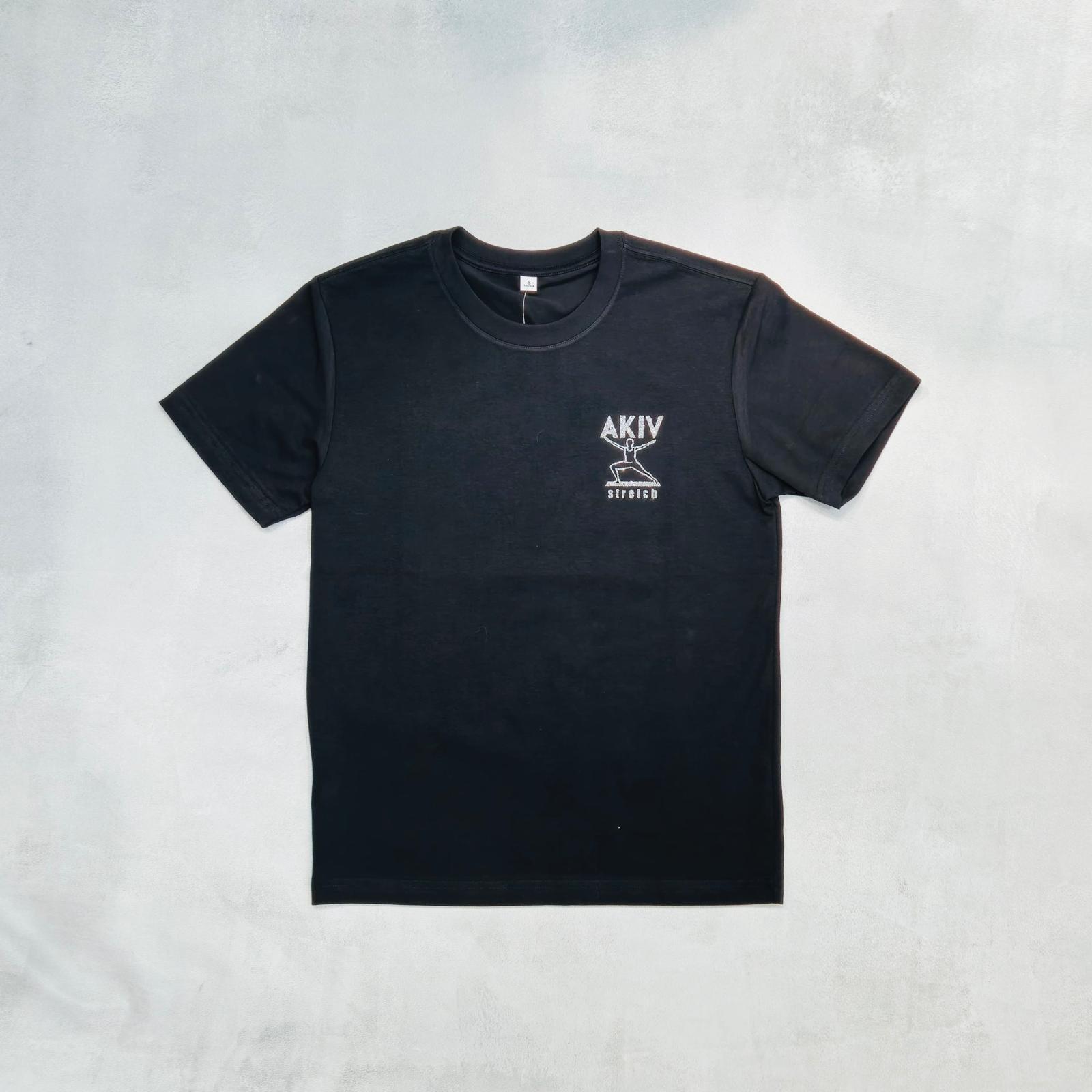 AKIV Cotton T-Shirt Unisex | Stretch | Bling Logo
AKIV 棉質休閒款短袖T恤 | 伸展款 | 閃亮 Logo