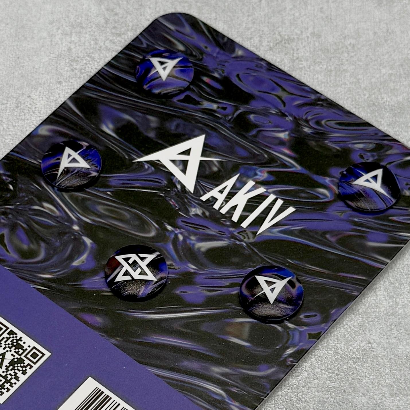 AKIV High-Strength Magnetic Runnap | Fantasy Purple
AKIV強磁力號碼布扣 | 魔幻紫色