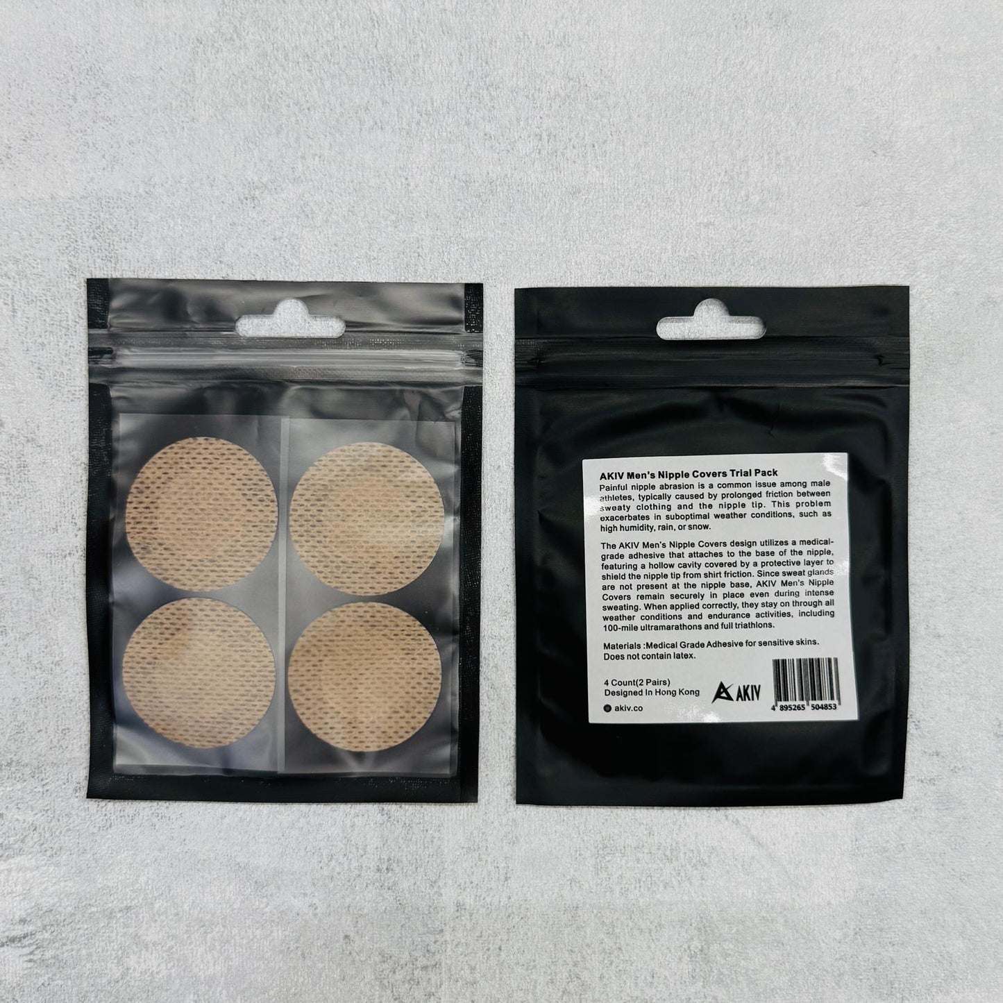 AKIV Men’s Nipple Covers Trial Pack
AKIV 男士乳貼試用裝