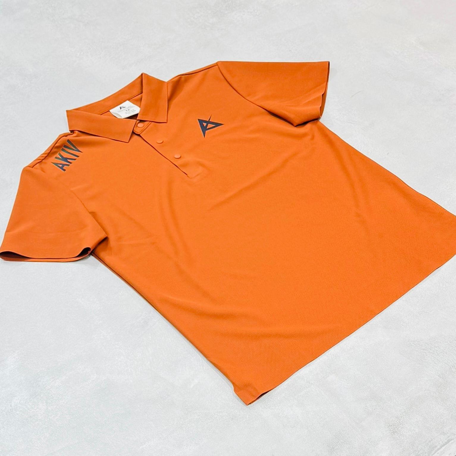 AKIV Training Polo Shirt Unisex | Amber Orange
AKIV 訓練翻領衫男女款 | 琥珀橙