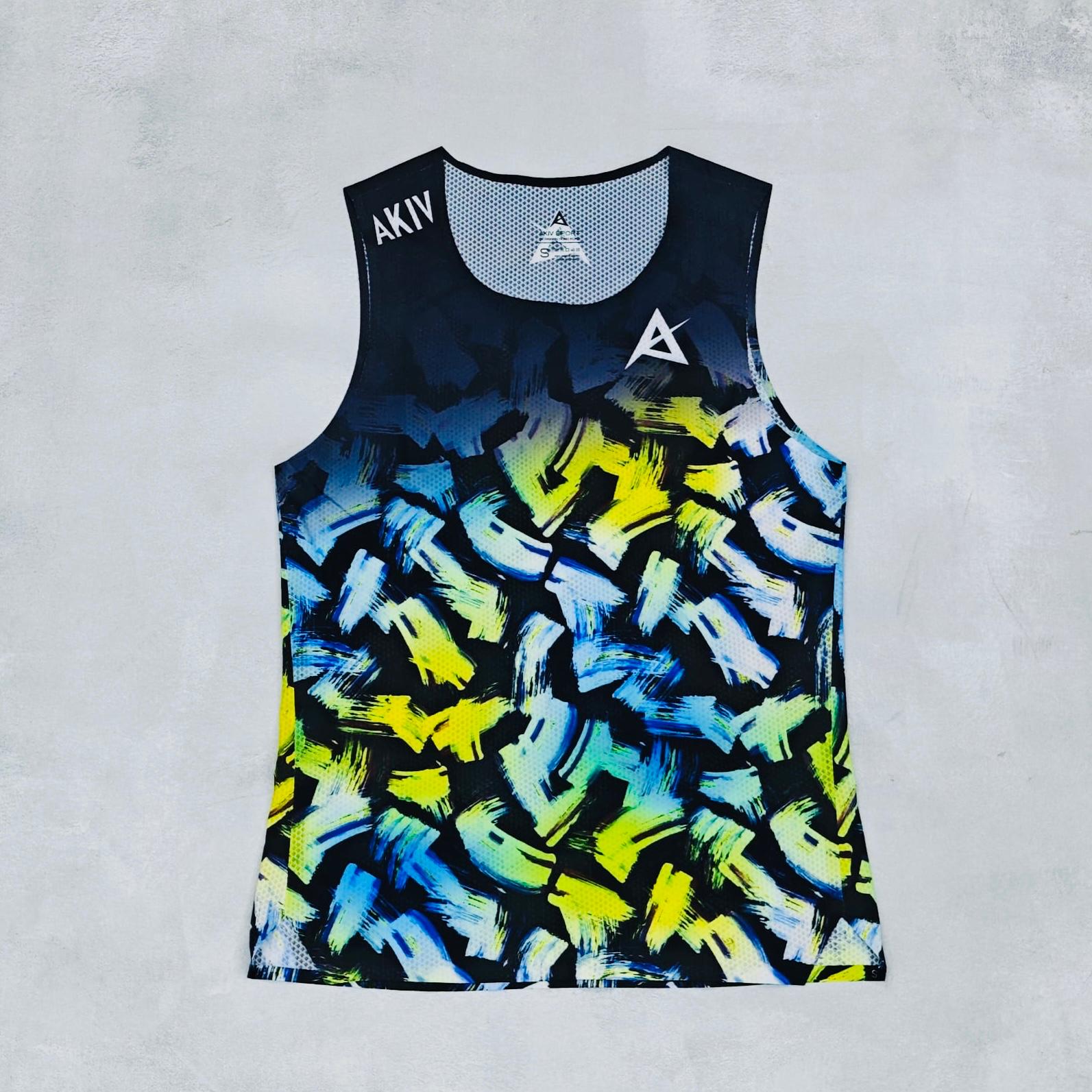 AKIV Slim Fit Hyper Dry Tank Top Women | Midnight Brushstroke
AKIV 修腰極速乾無䄂背心女款 | 夜色筆跡