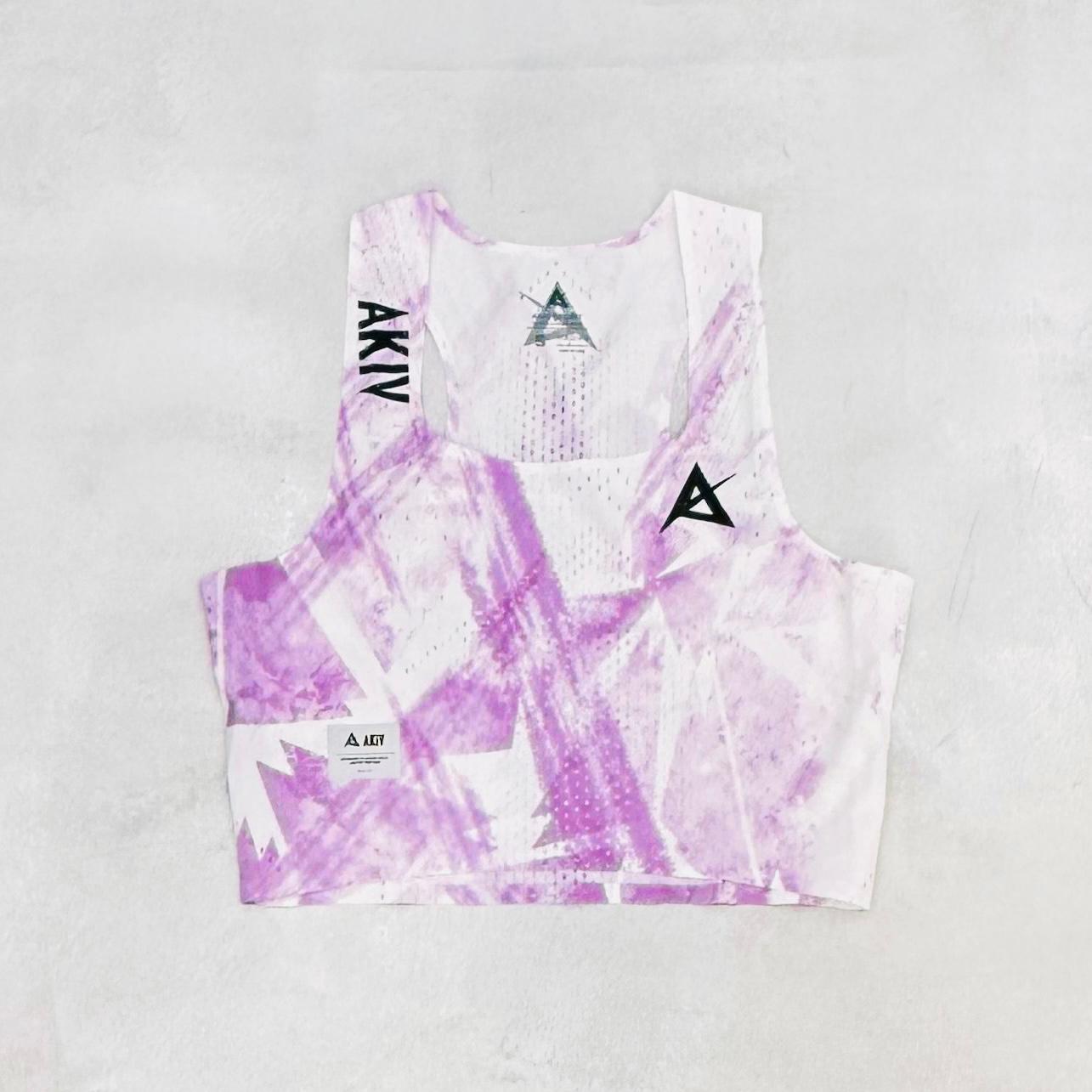 AKIV AeroPro Top Women | Violet Motion
AKIV 空力競速短版背心女裝 | 紫光域流線