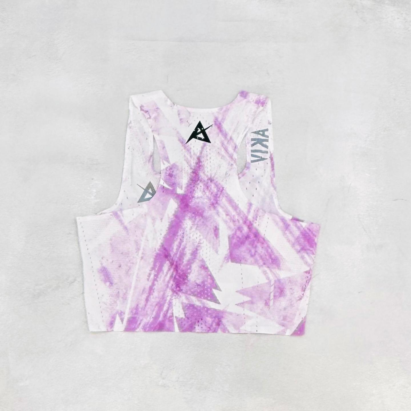 AKIV AeroPro Top Women | Violet Motion
AKIV 空力競速短版背心女裝 | 紫光域流線