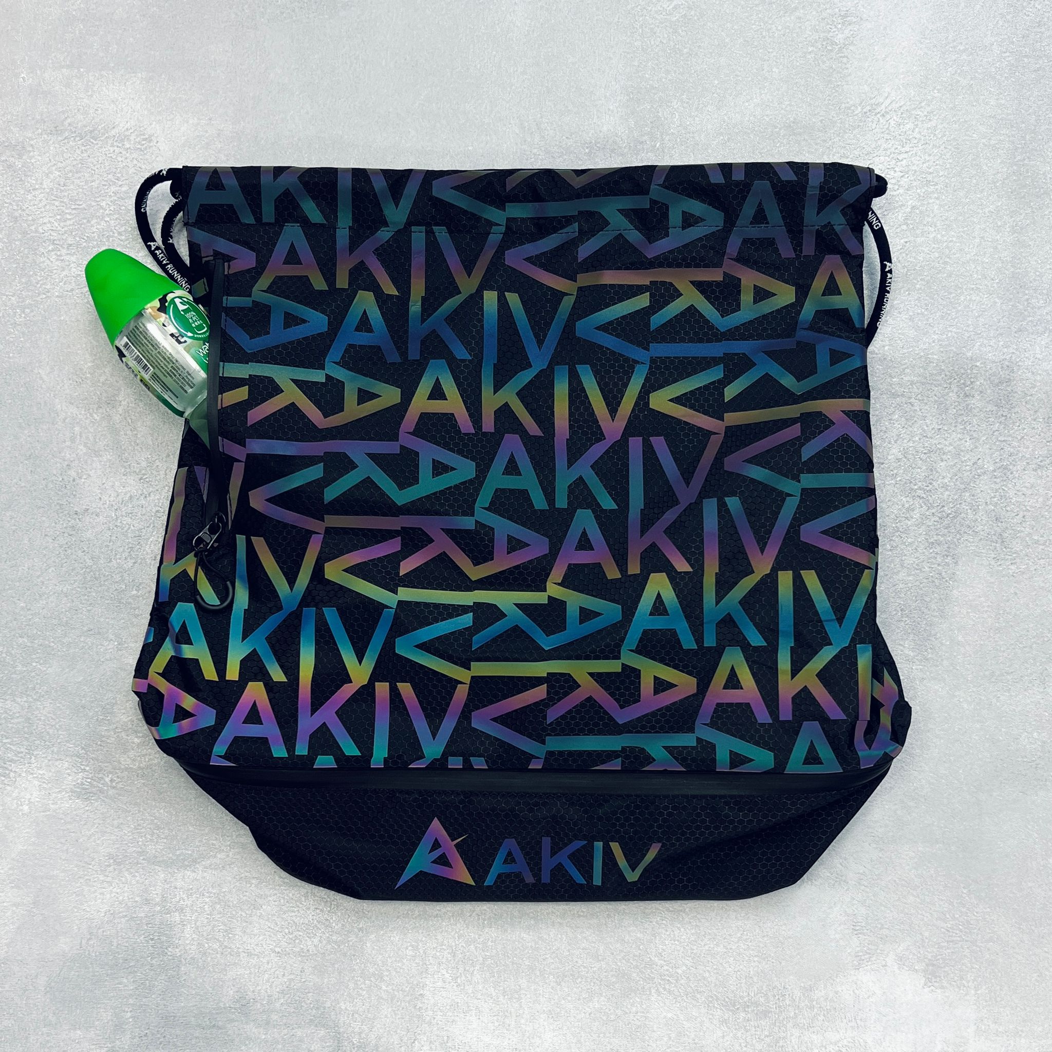 AKIV Waterproof Drawstring Backpack | 2nd Generation | Shiny Gradient