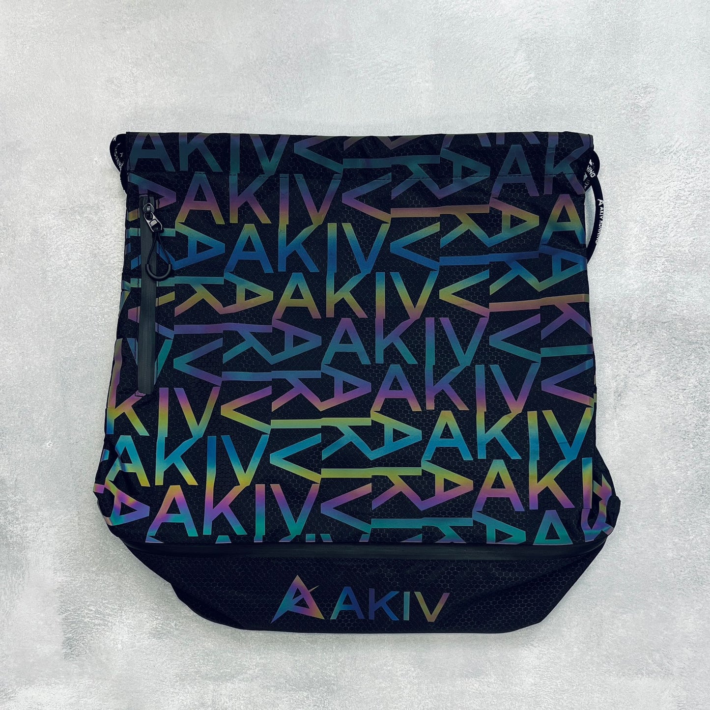 AKIV Waterproof Drawstring Backpack | 2nd Generation | Shiny Gradient