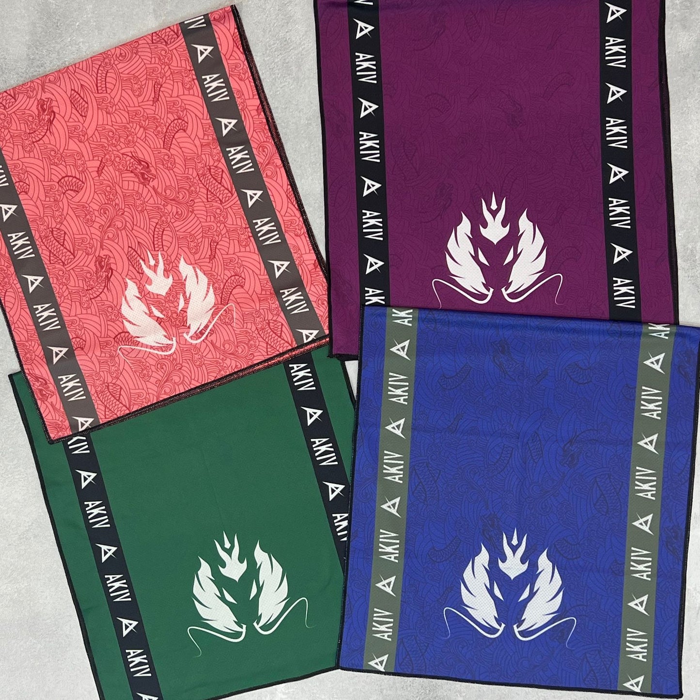 AKIV Dragon Series Ice Cooling Sports Towel AKIV 龍系列冰感運動毛巾