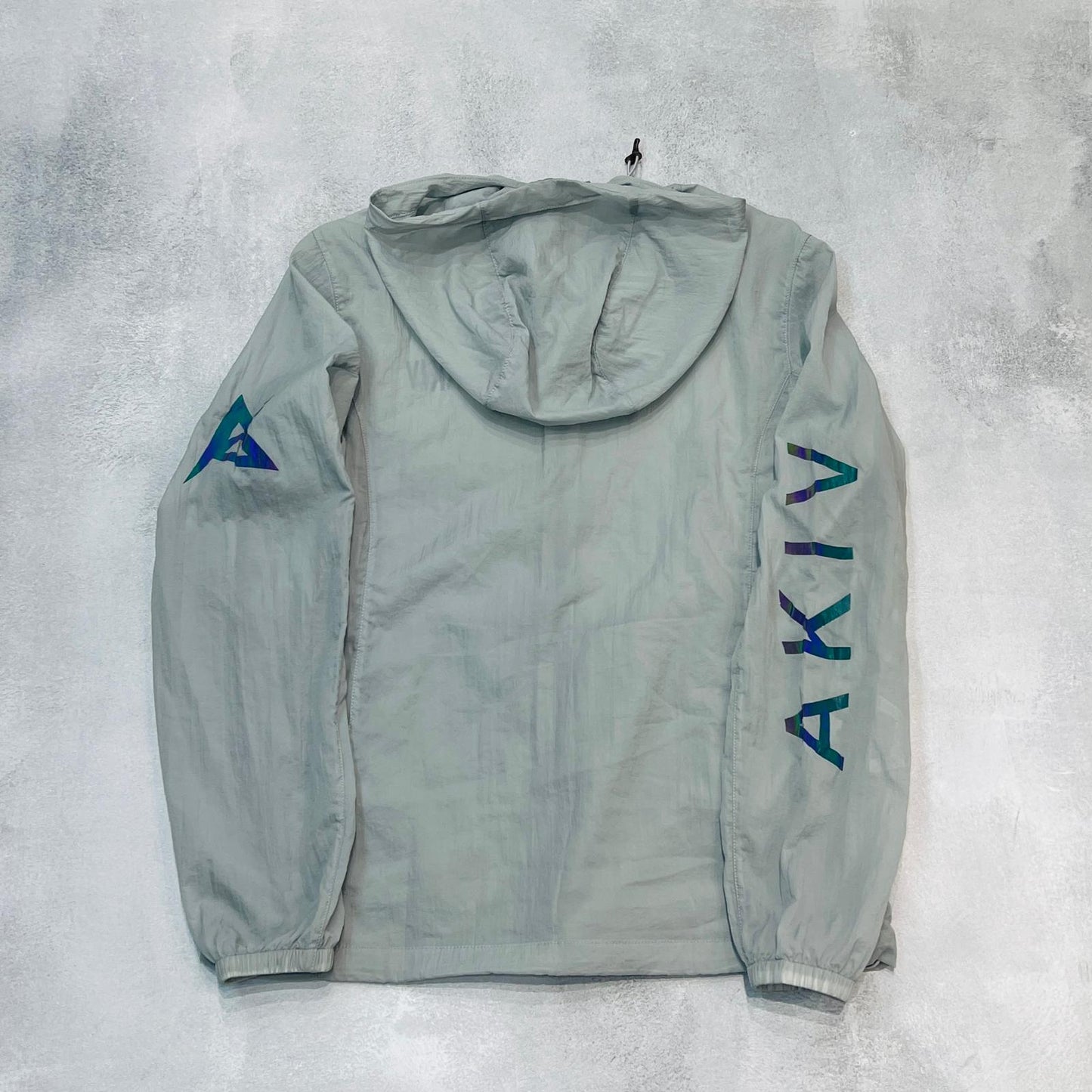 AKIV Running Breathable Waterproof Packable Jacket Unisex | Grey AKIV跑步透氣防水收納式風褸男女款 | 灰色