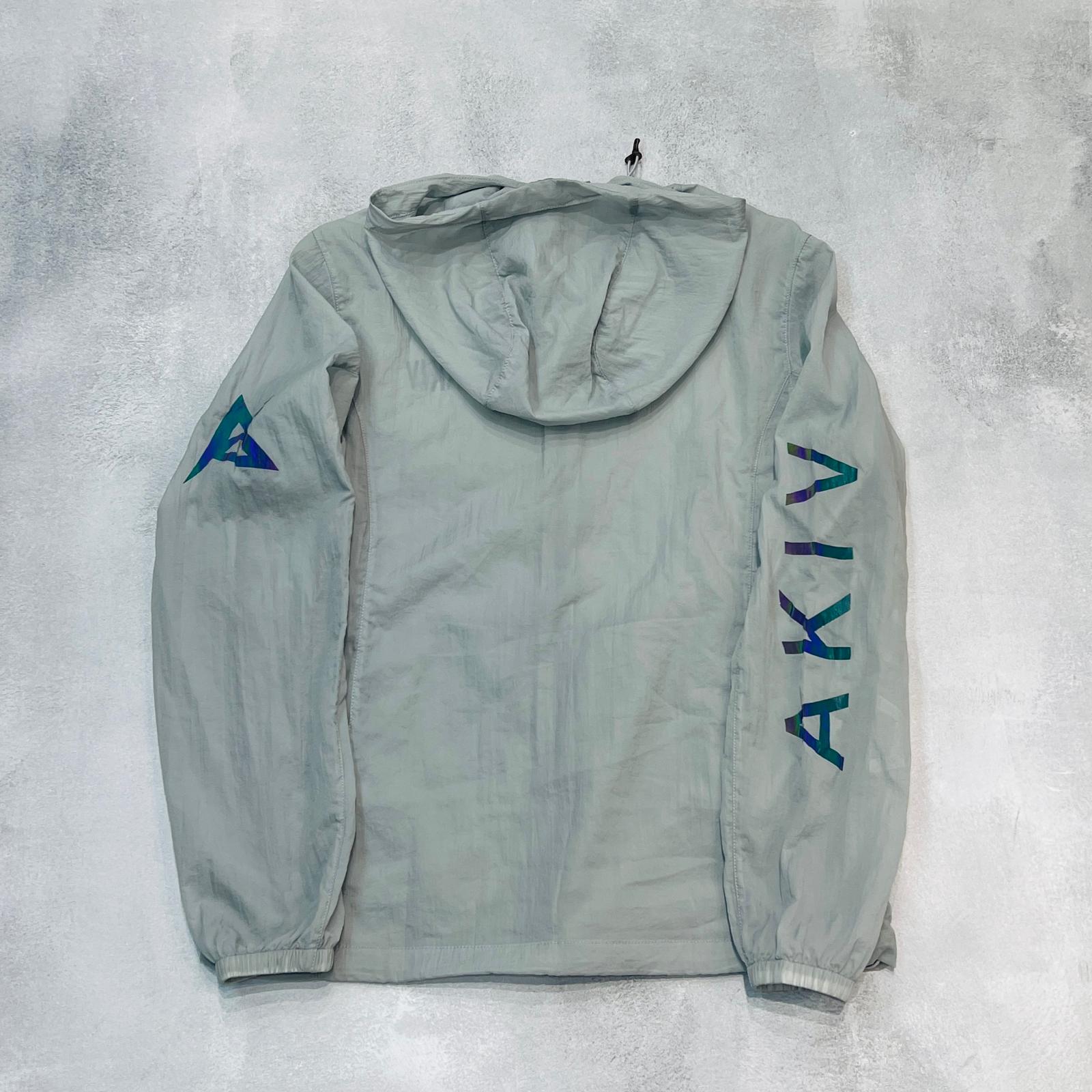 AKIV Running Breathable Waterproof Packable Jacket Unisex | Grey AKIV跑步透氣防水收納式風褸男女款 | 灰色