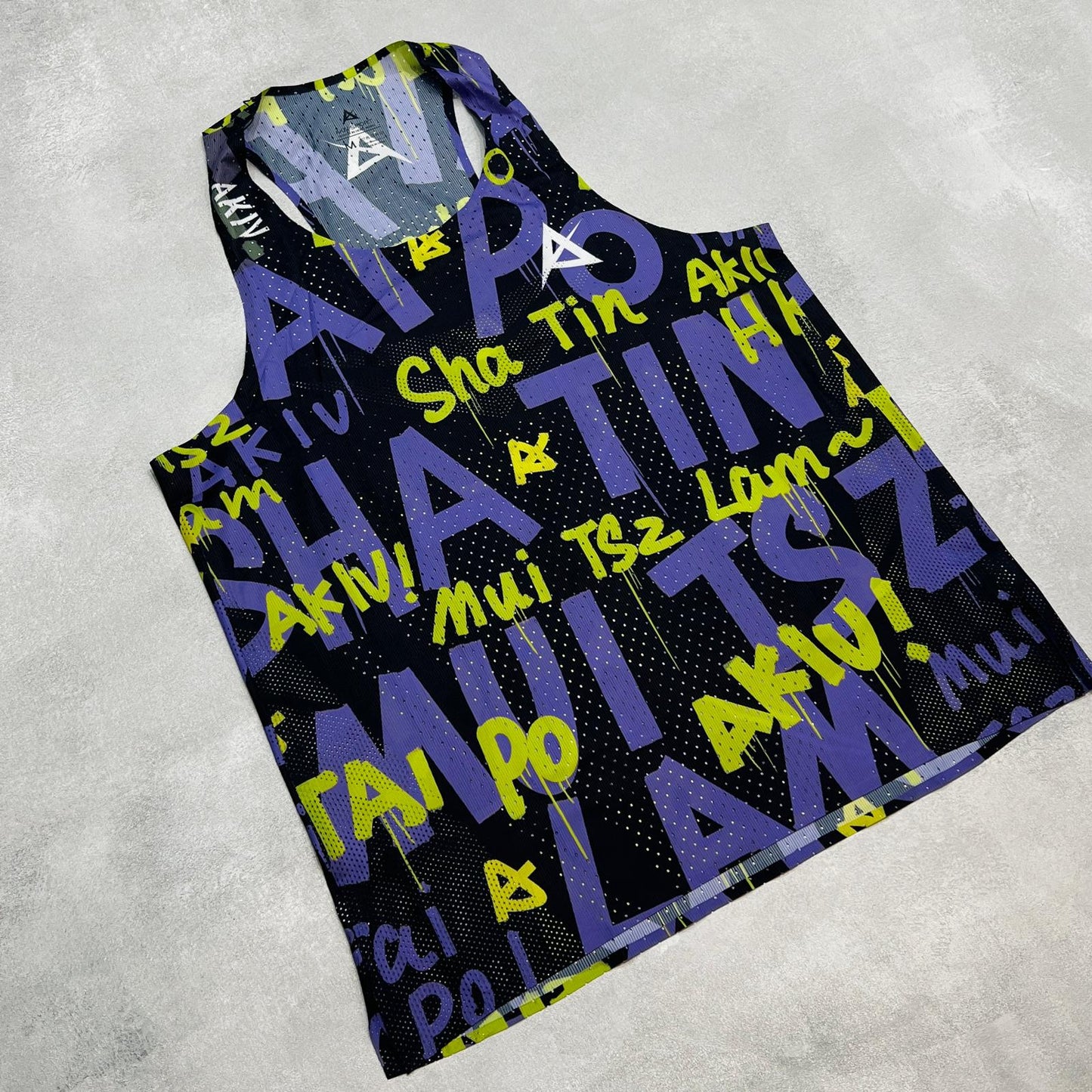 AKIV Elite Singlet Unisex | Shatin MuiTszLam
AKIV 精英比賽背心男女款 | 沙田梅子林