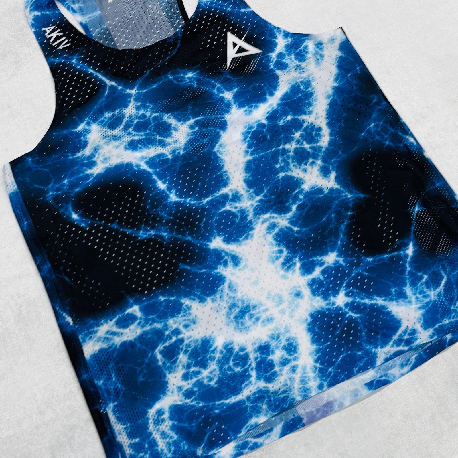 AKIV Elite Singlet Unisex | Lightning Blue
AKIV 精英比賽背心男女款 | 藍閃電