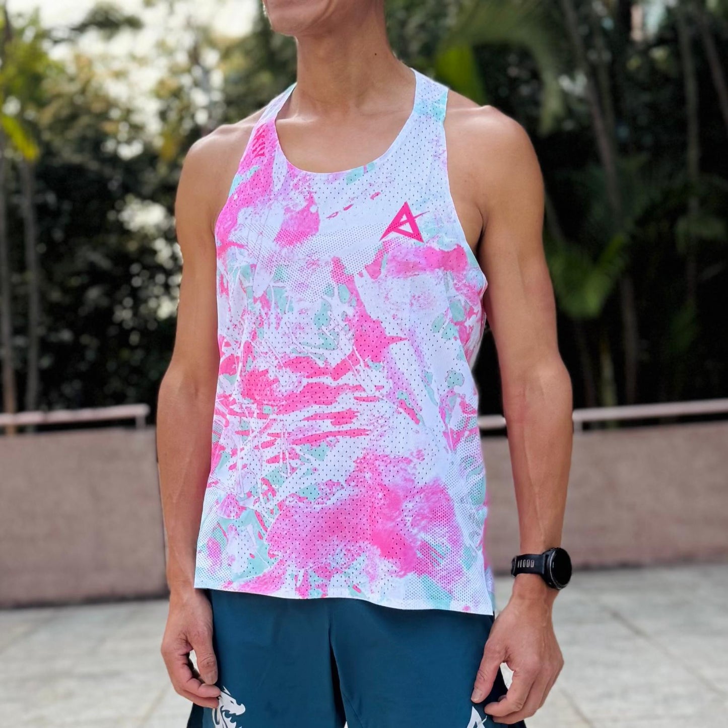 AKIV Elite Singlet Unisex | Spring Blossom Dream
AKIV 精英比賽背心男女款 | 春櫻醉影