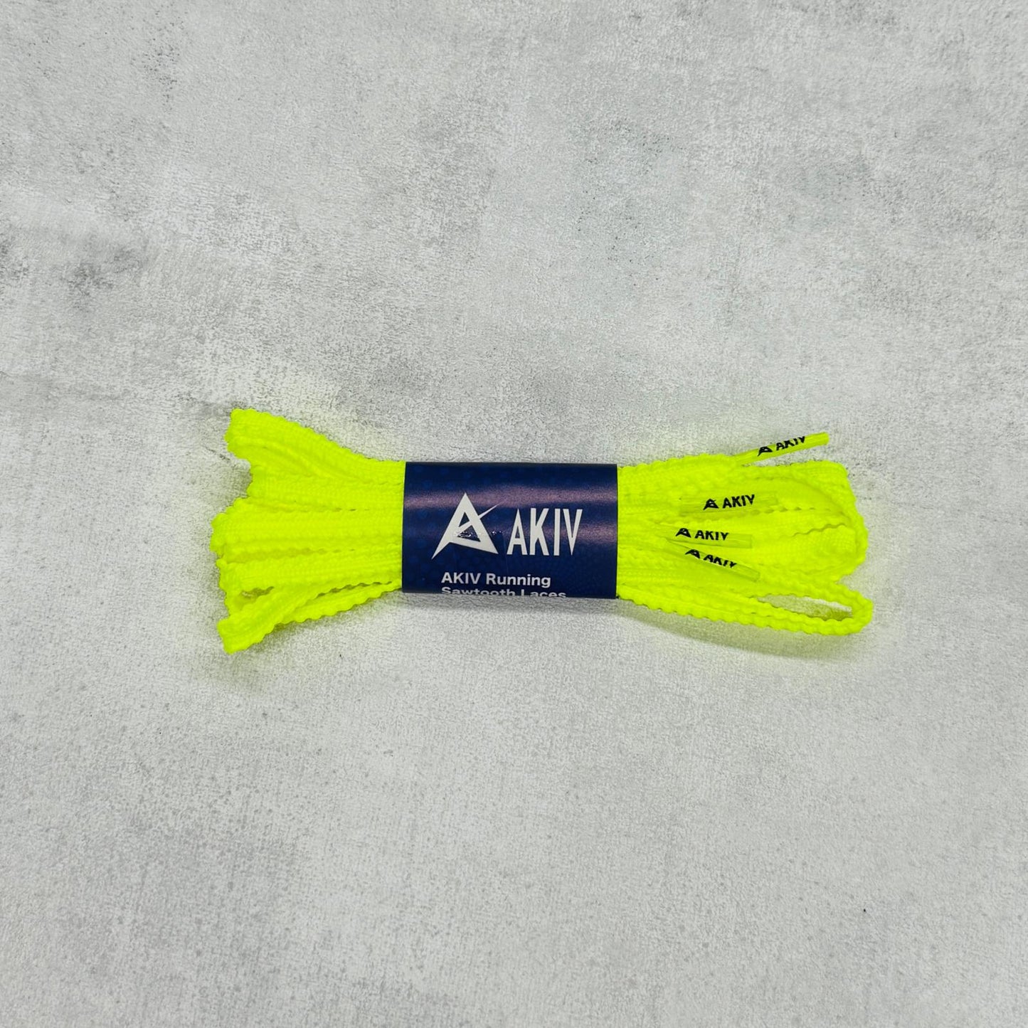 AKIV Running Sawtooth Laces | Fluorescent Yellow
AKIV 跑步鋸齒鞋帶 | 螢光黃色