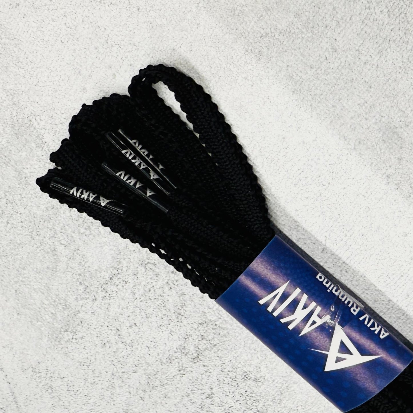AKIV Running Sawtooth Laces | Black
AKIV 跑步鋸齒鞋帶 | 黑色